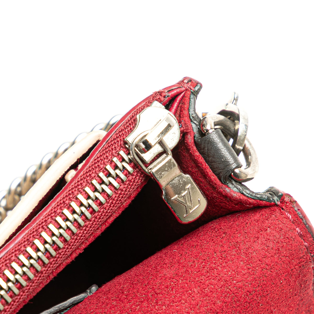 Louis Vuitton Bicolor Leather MyLockMe Chain Pochette