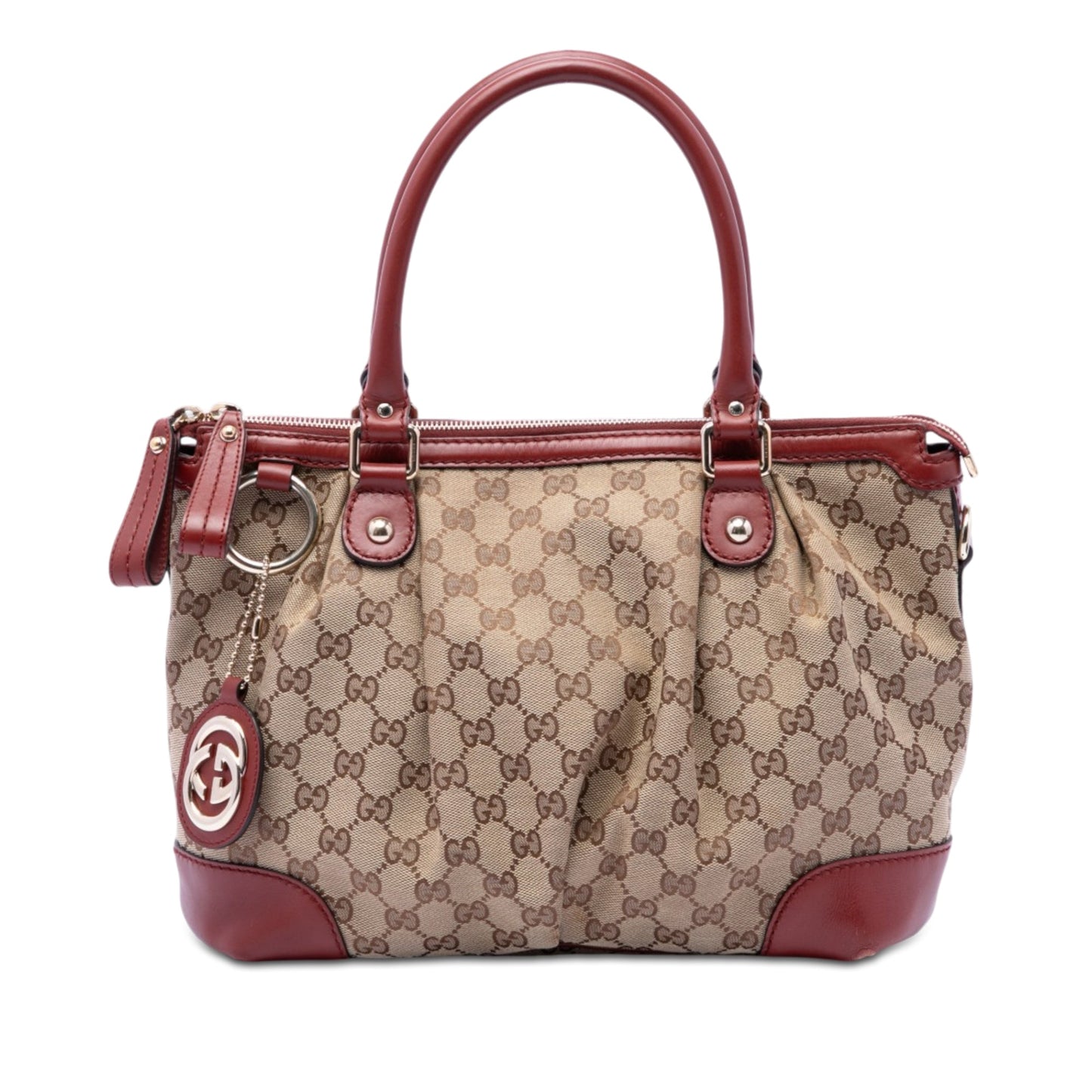 Gucci GG Canvas Sukey Satchel