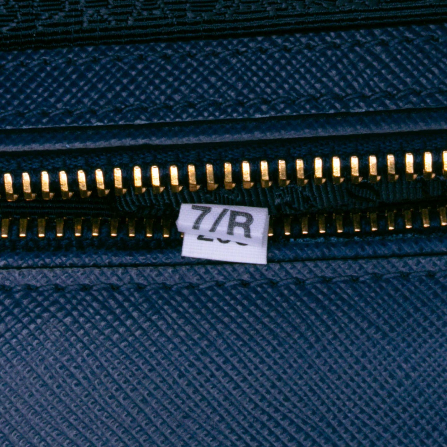 Prada Saffiano Lux Galleria Double Zip Front Pocket Satchel