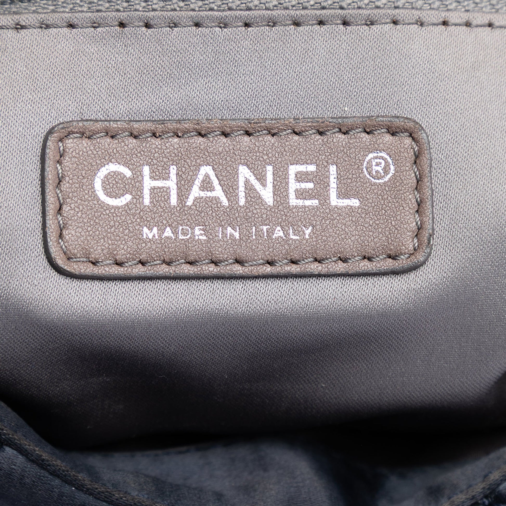 Chanel Medium CC Quilted Satin Single Flap