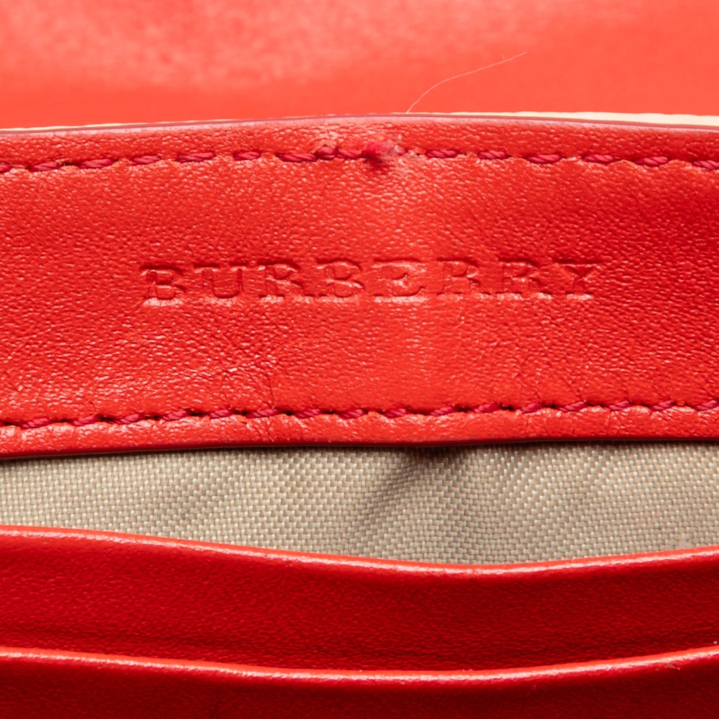 Burberry Mini Haymarket Check Coated Canvas Tassel Crossbody