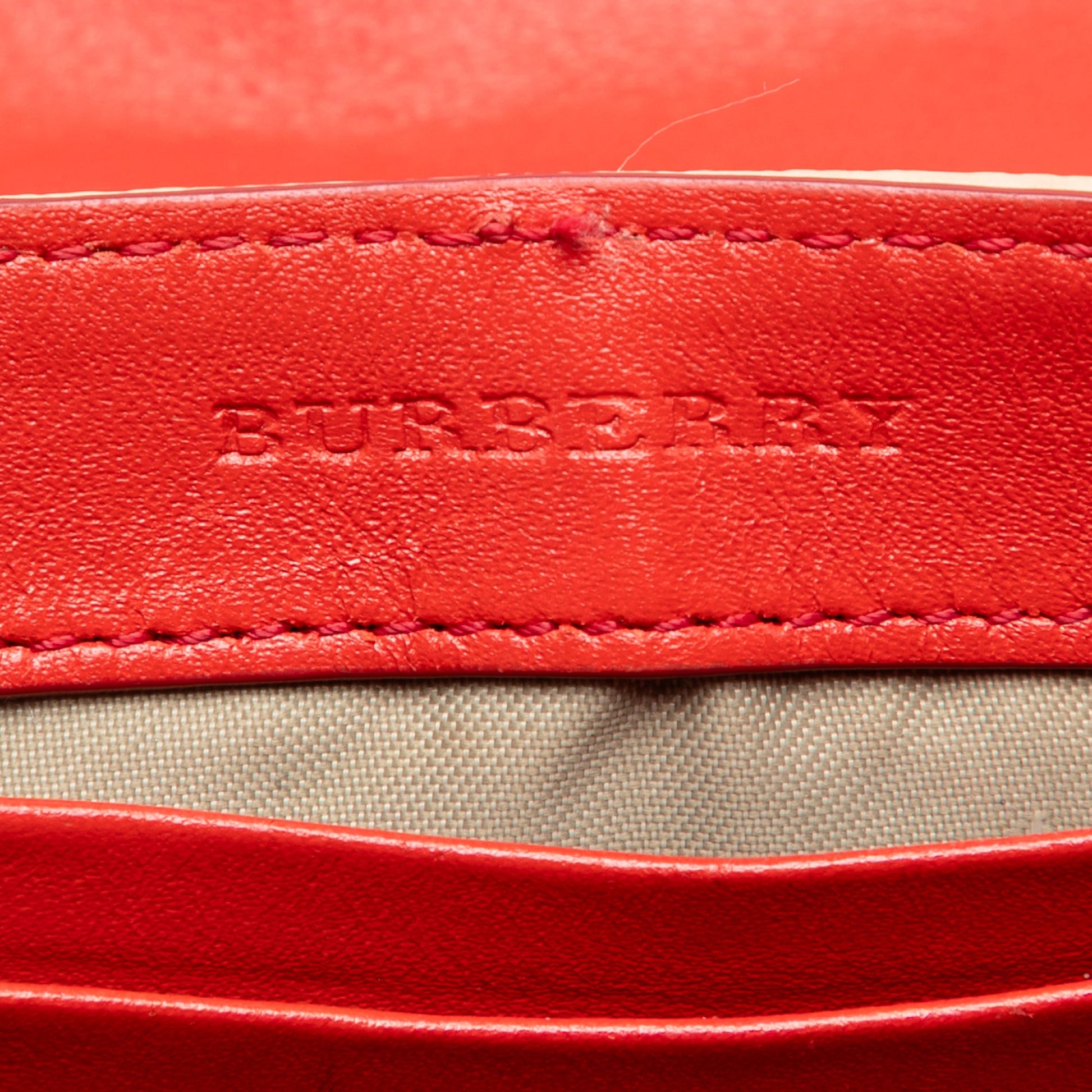 Burberry Mini Haymarket Check Coated Canvas Tassel Crossbody