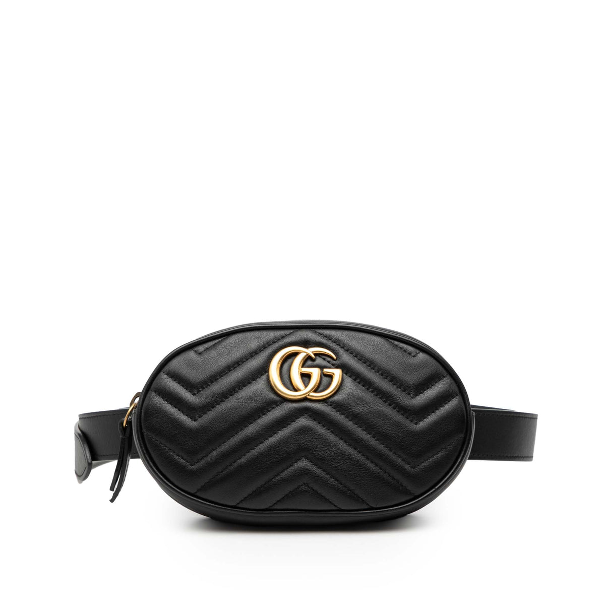 Gucci GG Marmont Matelasse Calfskin Belt Bag