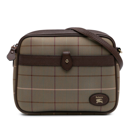 Burberry Vintage Check Canvas Crossbody