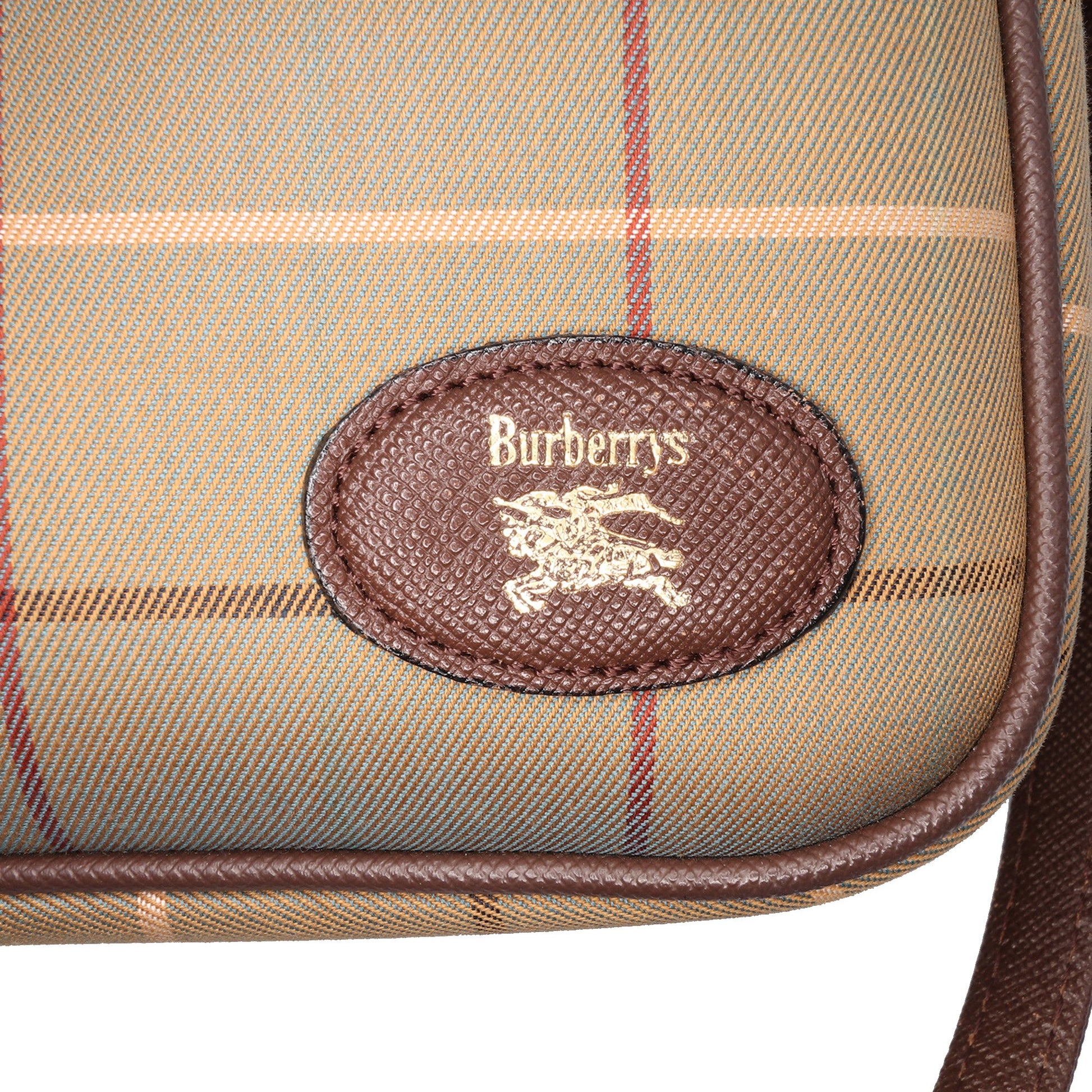 Burberry Vintage Check Canvas Crossbody