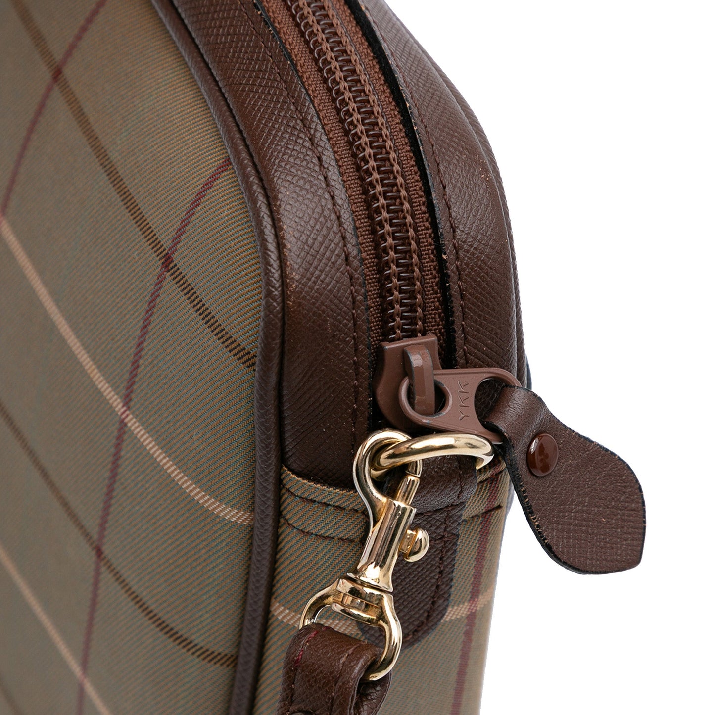 Burberry Vintage Check Canvas Crossbody