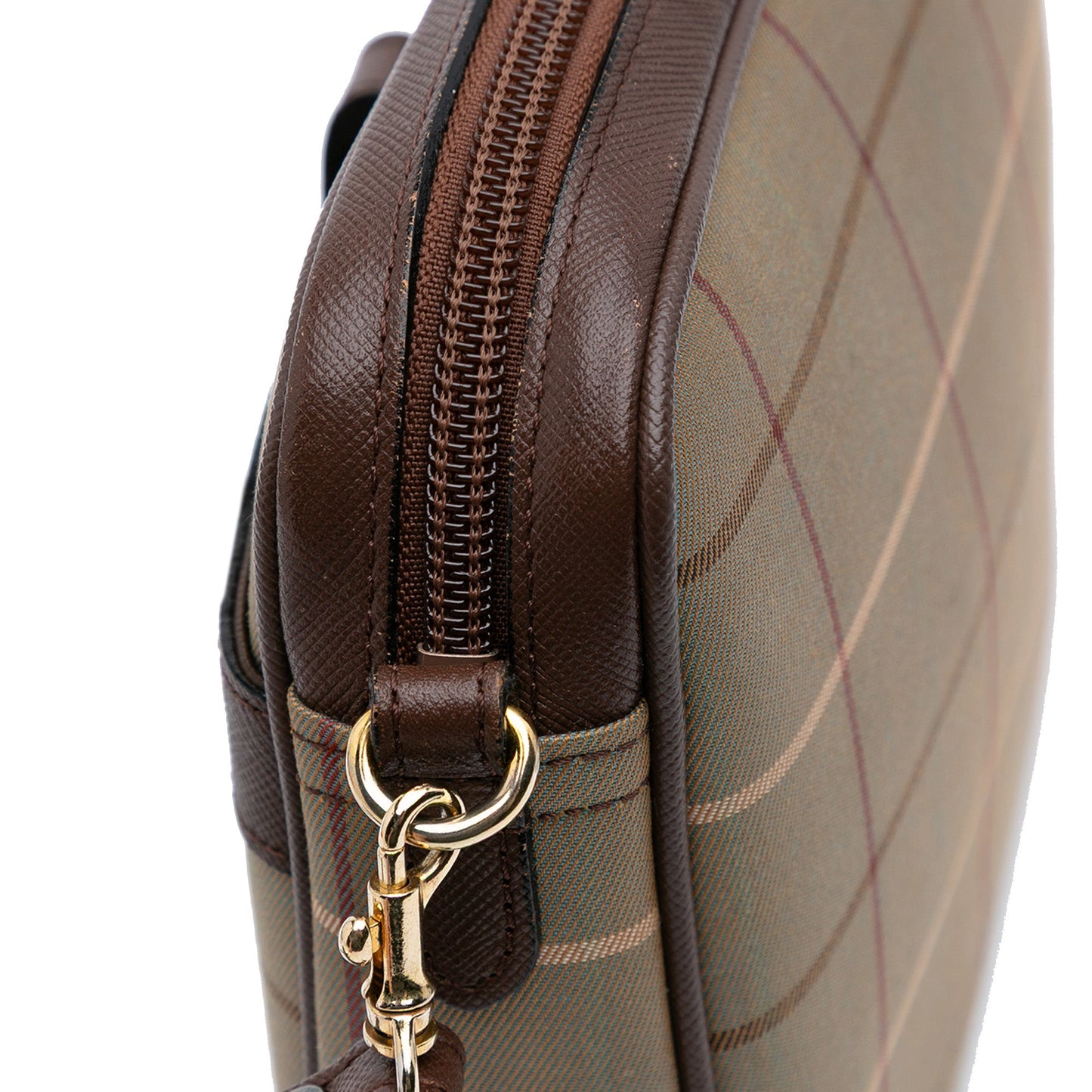 Burberry Vintage Check Canvas Crossbody