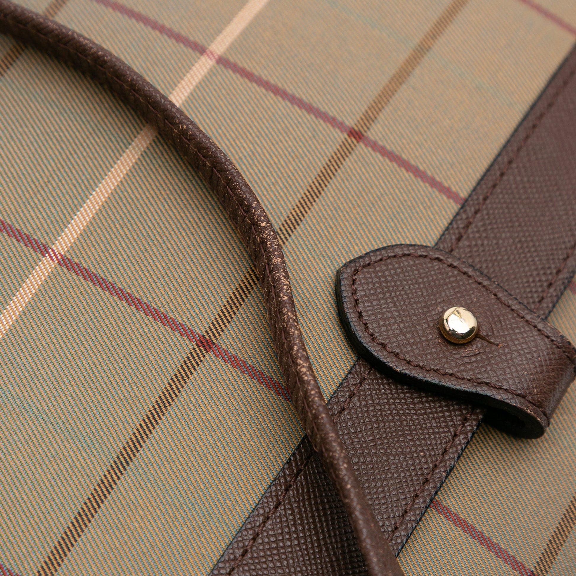 Burberry Vintage Check Canvas Crossbody