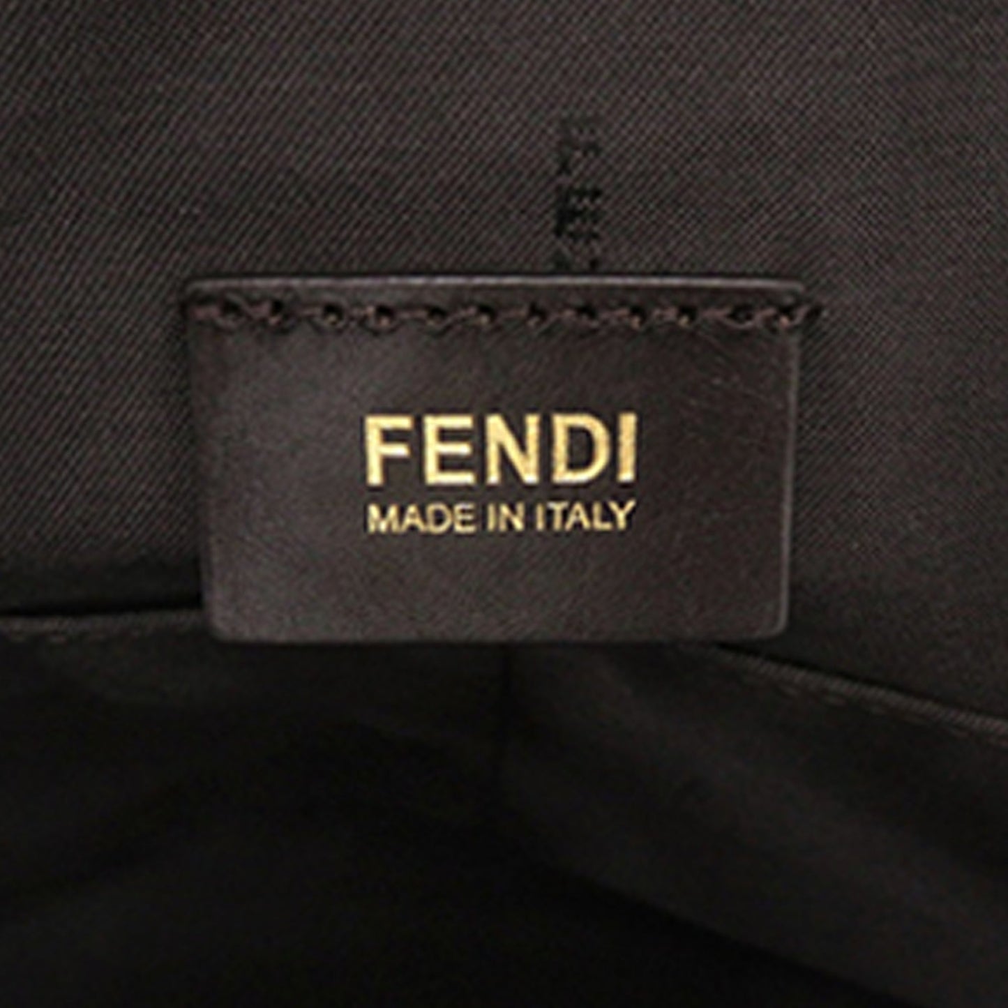 Fendi Small Leather Double Handle Tote