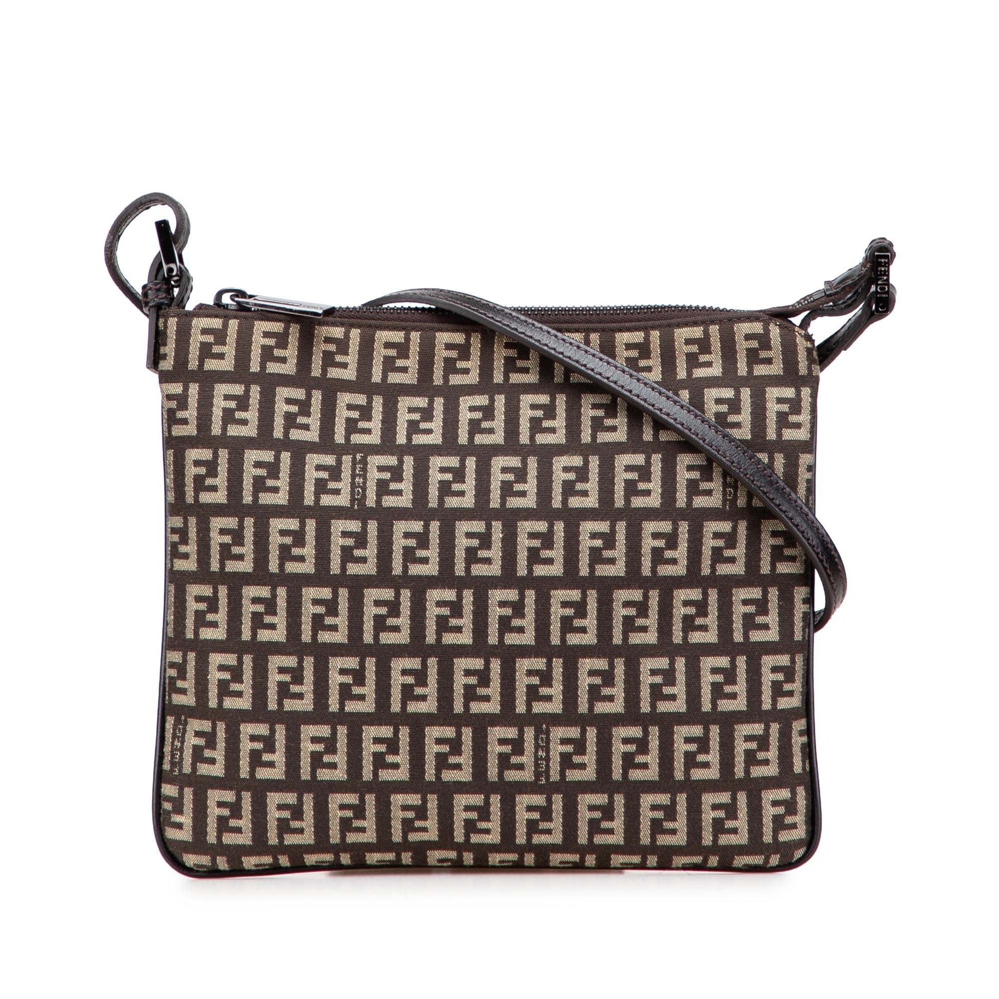 Fendi Zucchino Canvas Crossbody