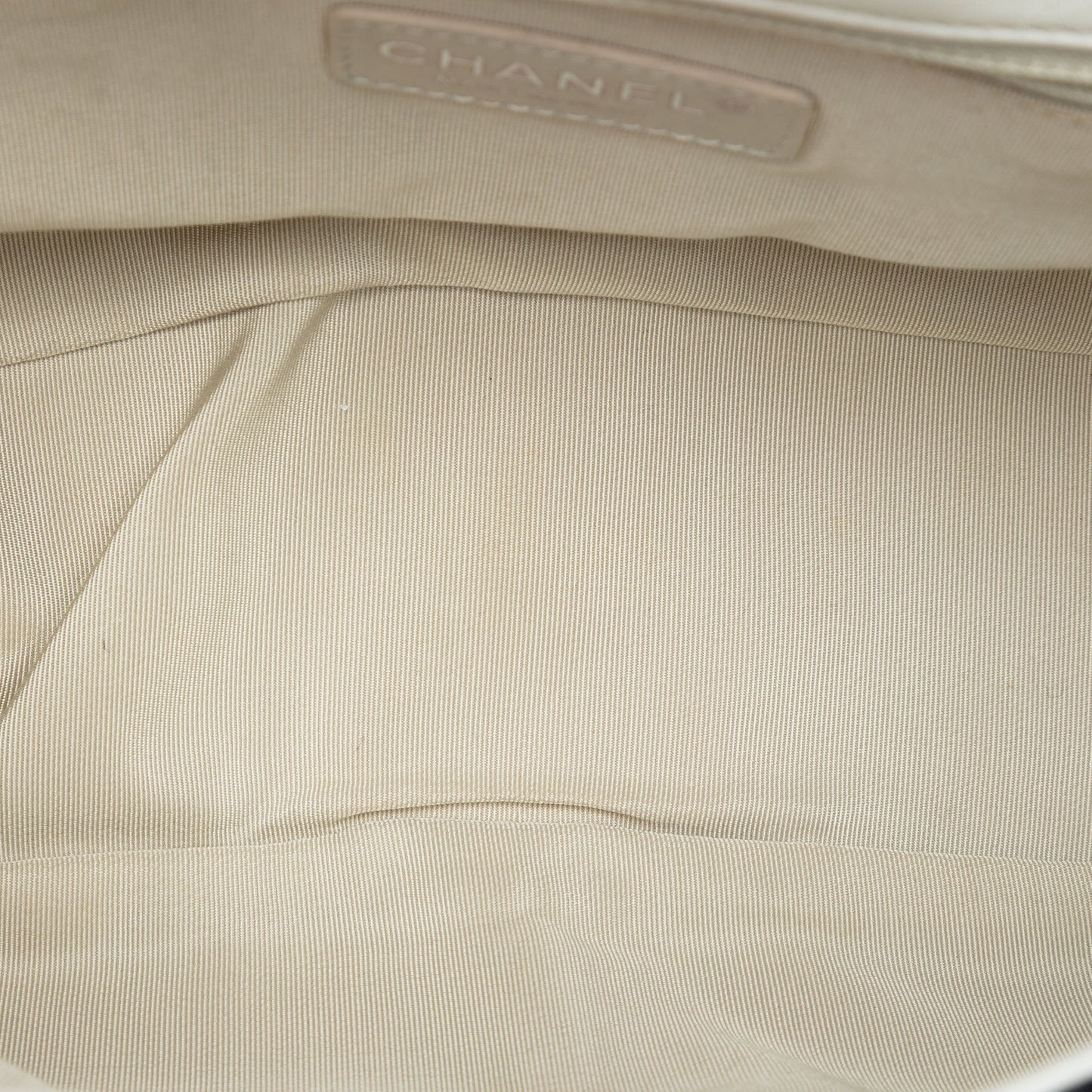 Chanel Jumbo Lambskin Canebiers Net Flap