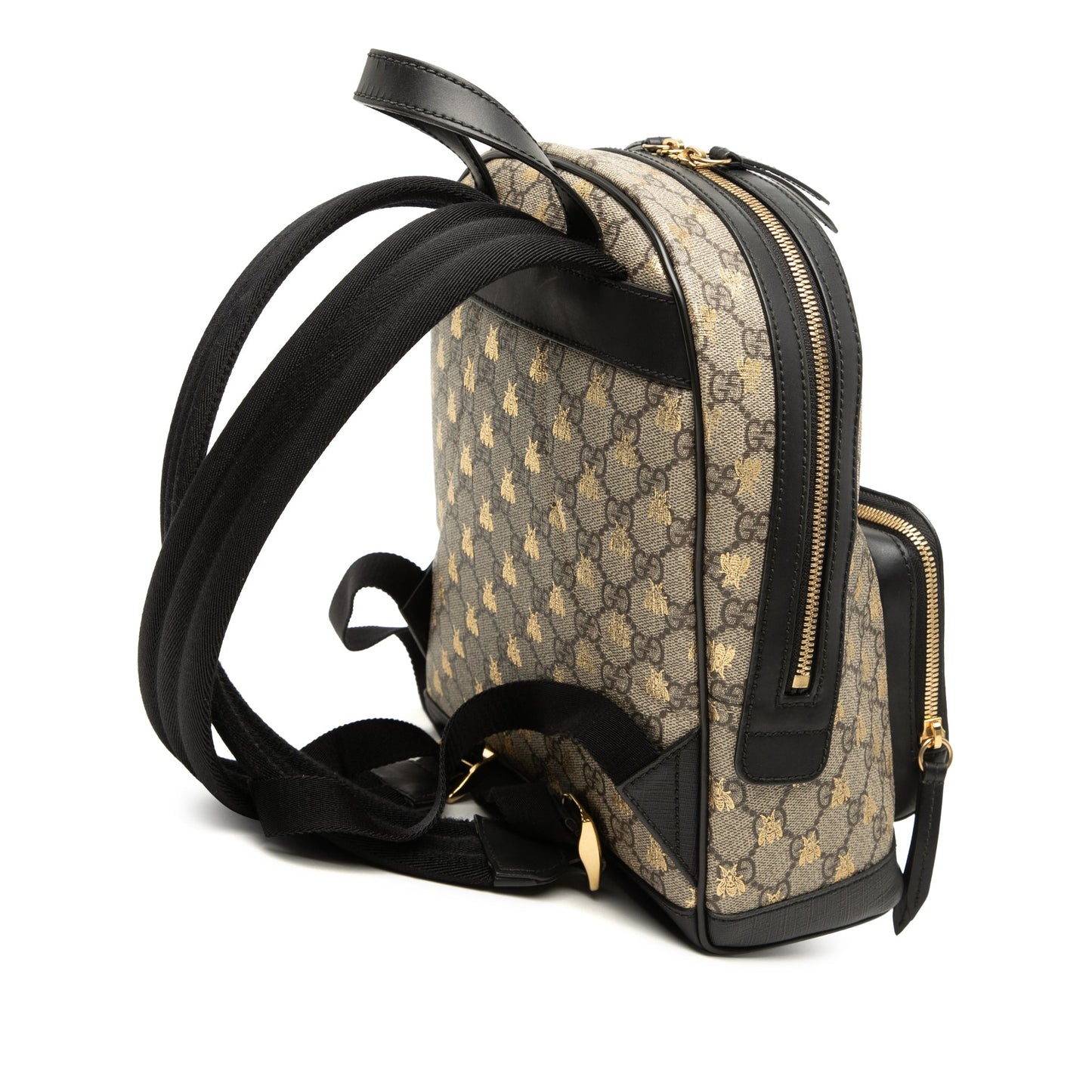 Gucci Small GG Supreme Bee Backpack