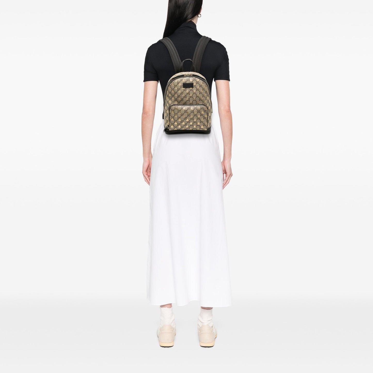 Gucci Small GG Supreme Bee Backpack
