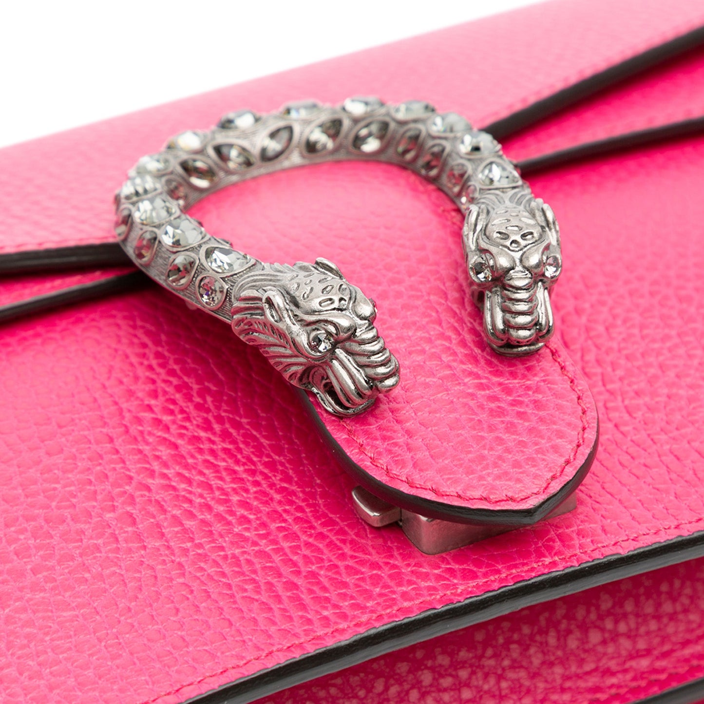 Gucci Small Leather Dionysus Shoulder Bag