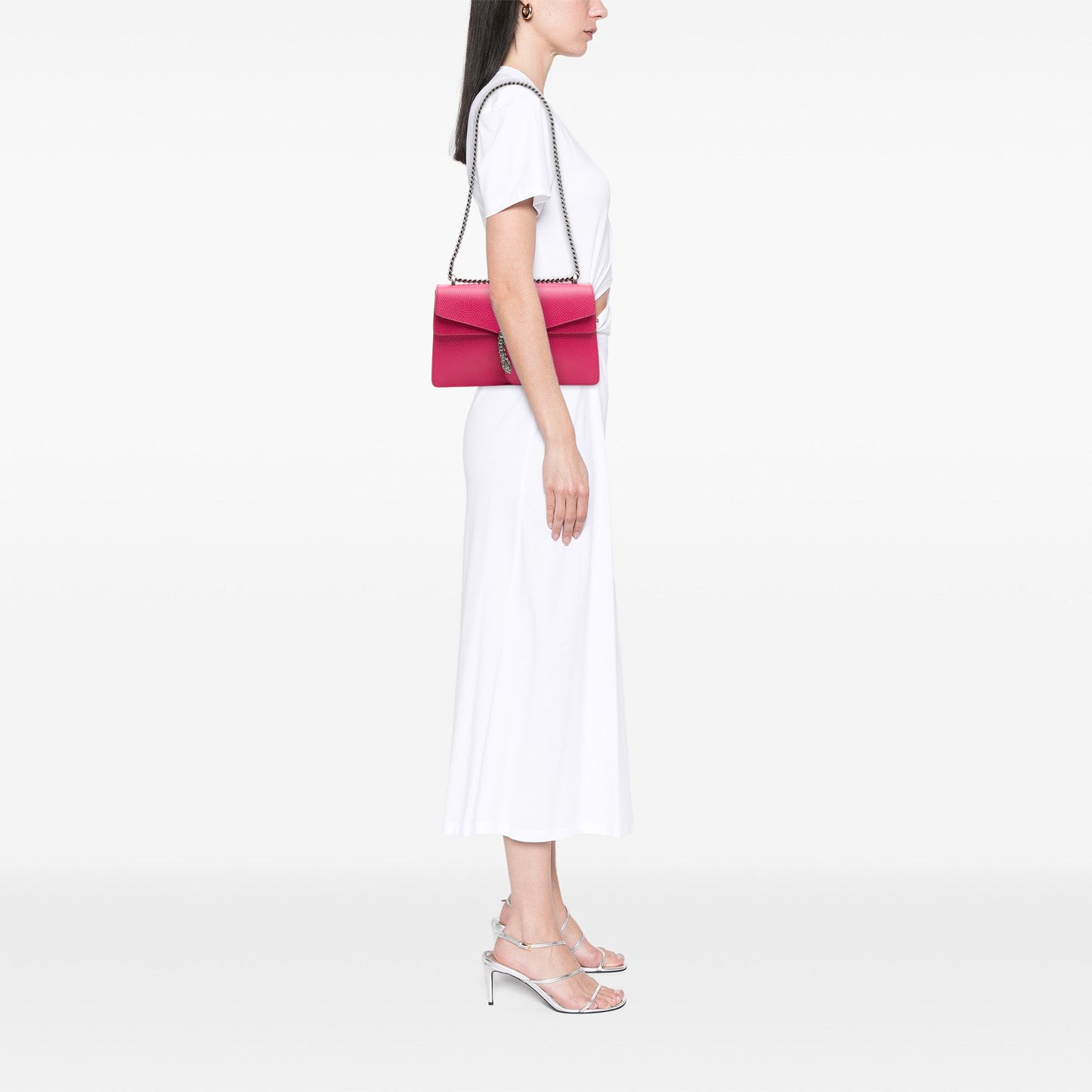 Gucci Small Leather Dionysus Shoulder Bag