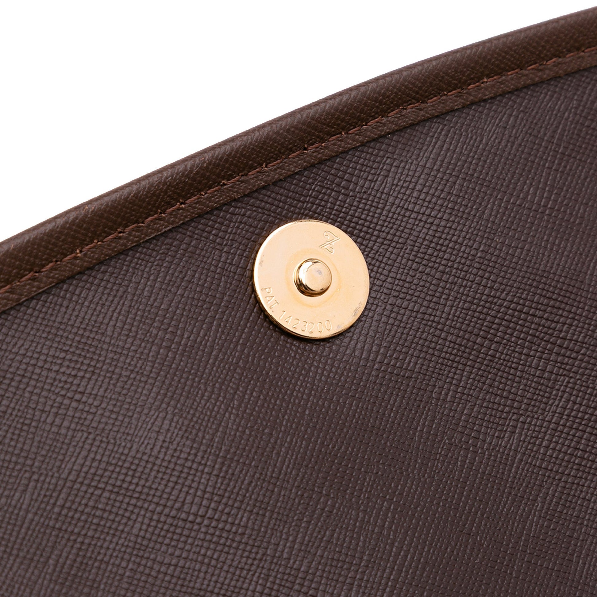 Burberry Vintage Check Canvas Clutch