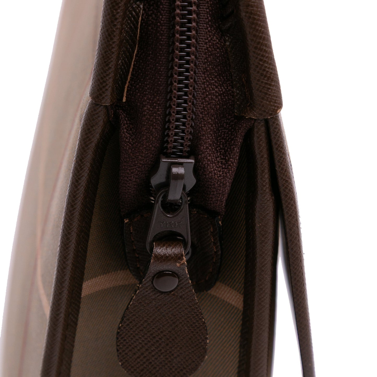 Burberry Vintage Check Canvas Clutch