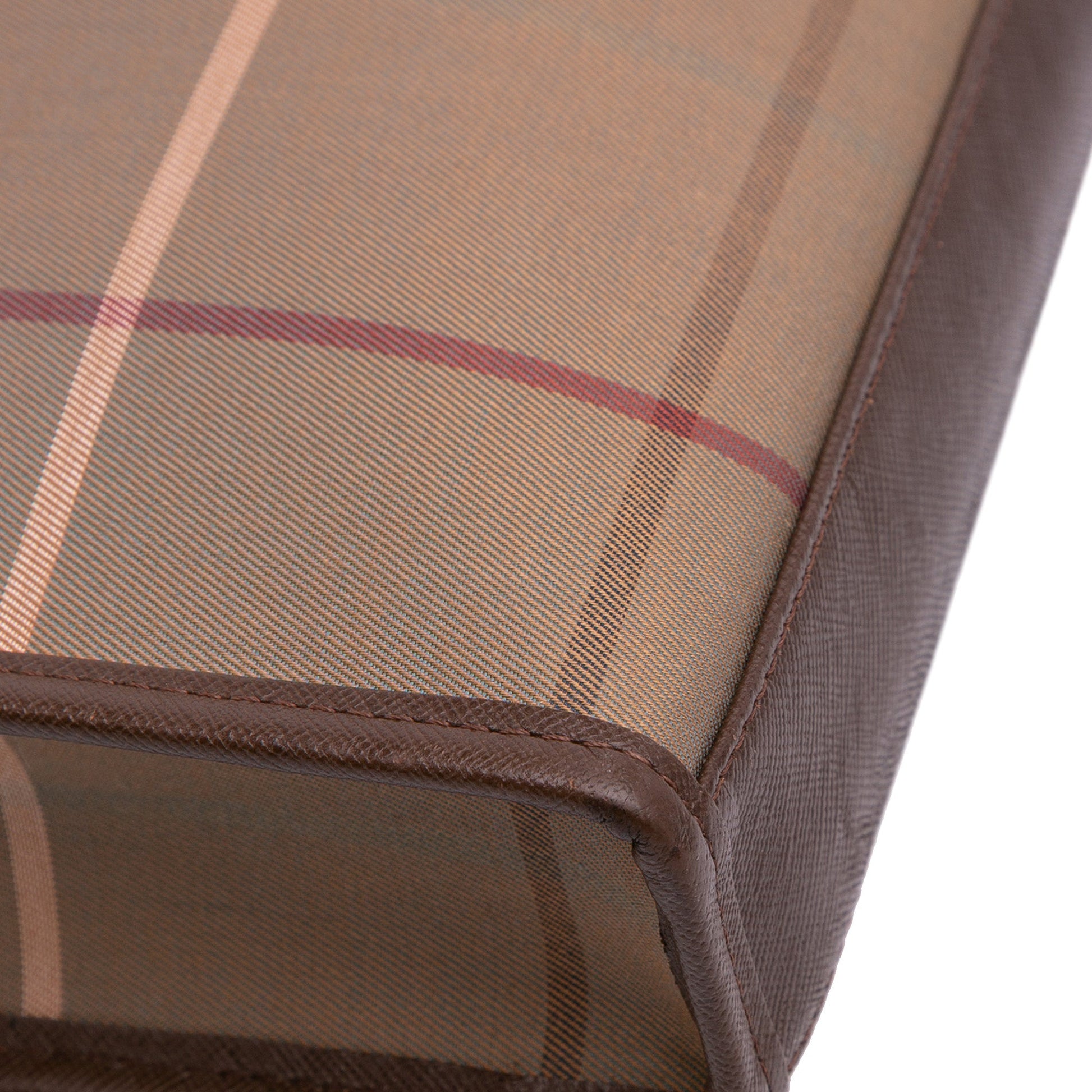 Burberry Vintage Check Canvas Clutch