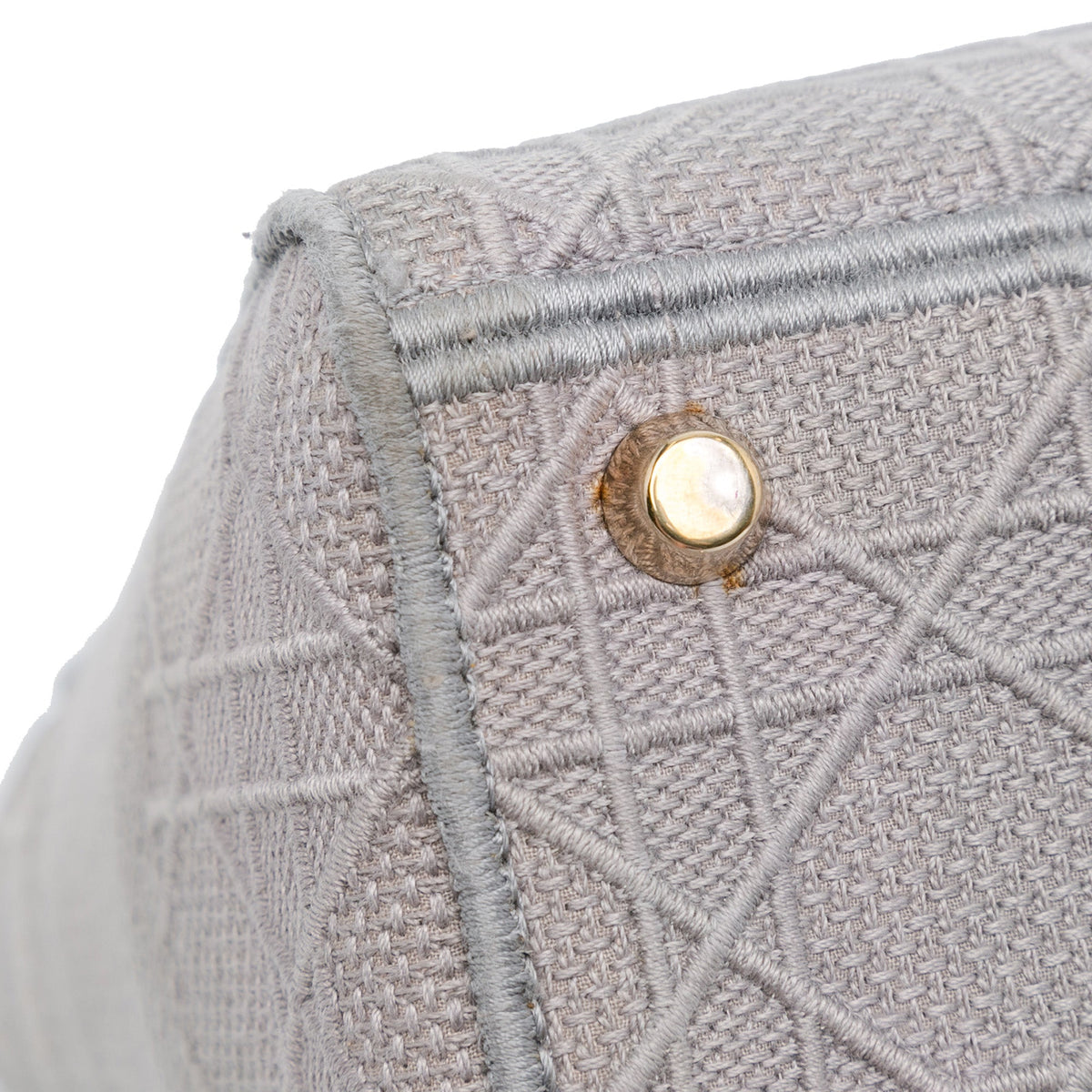 Dior Medium Embroidered Canvas Cannage Lady D Lite