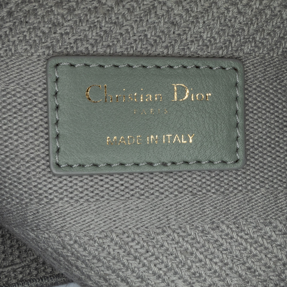 Dior Medium Embroidered Canvas Cannage Lady D Lite