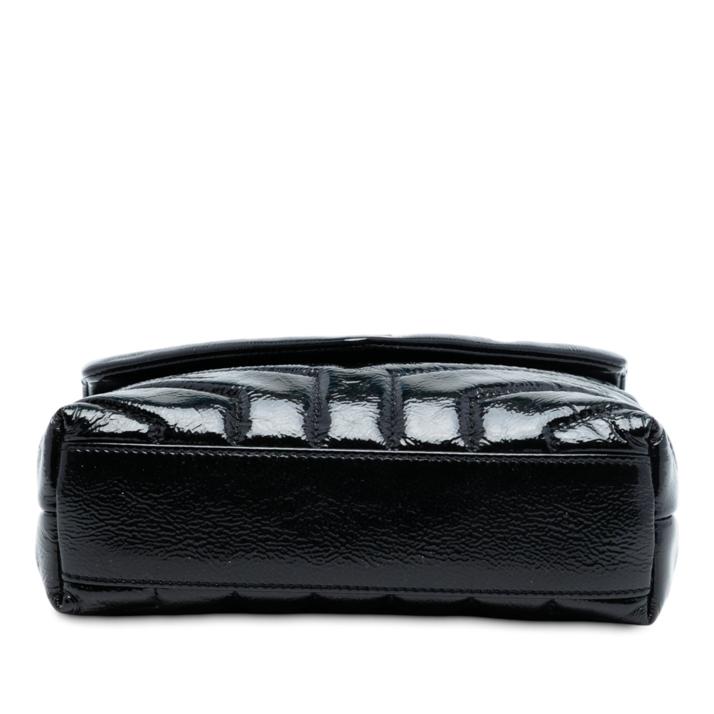 Saint Laurent Toy Matelasse Patent Monogram LouLou Crossbody