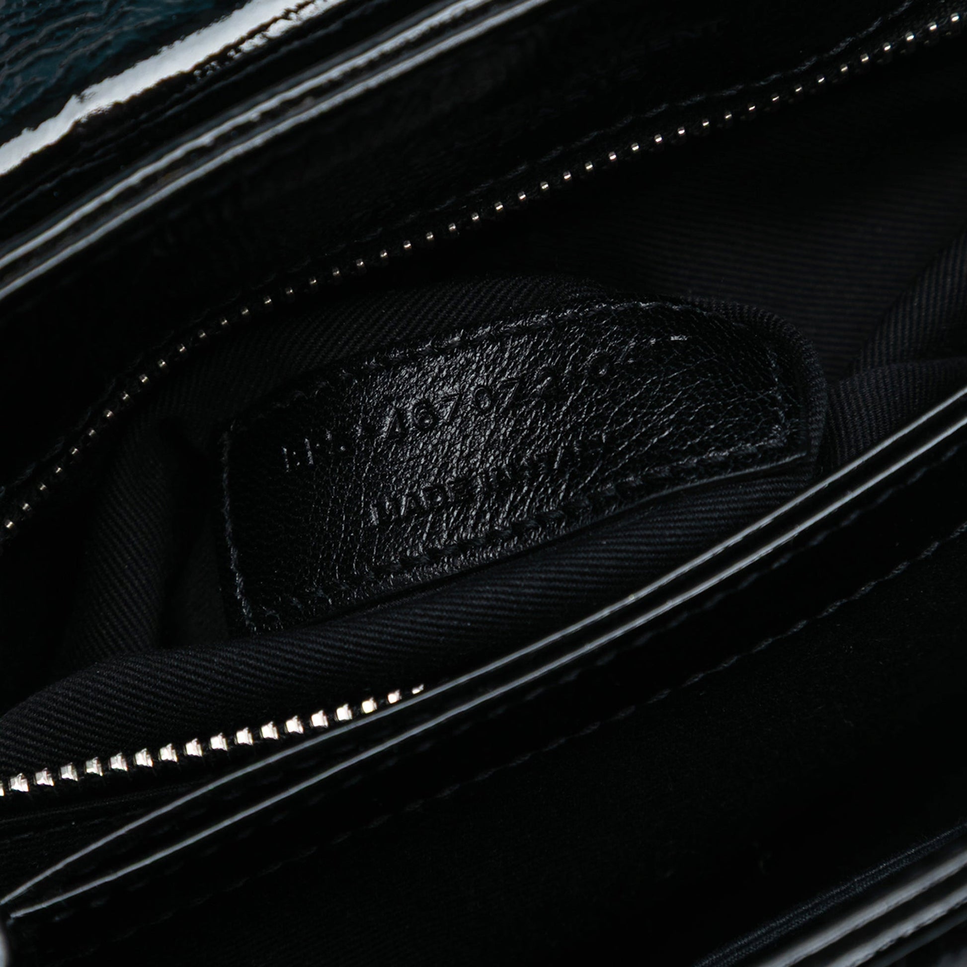 Saint Laurent Toy Matelasse Patent Monogram LouLou Crossbody