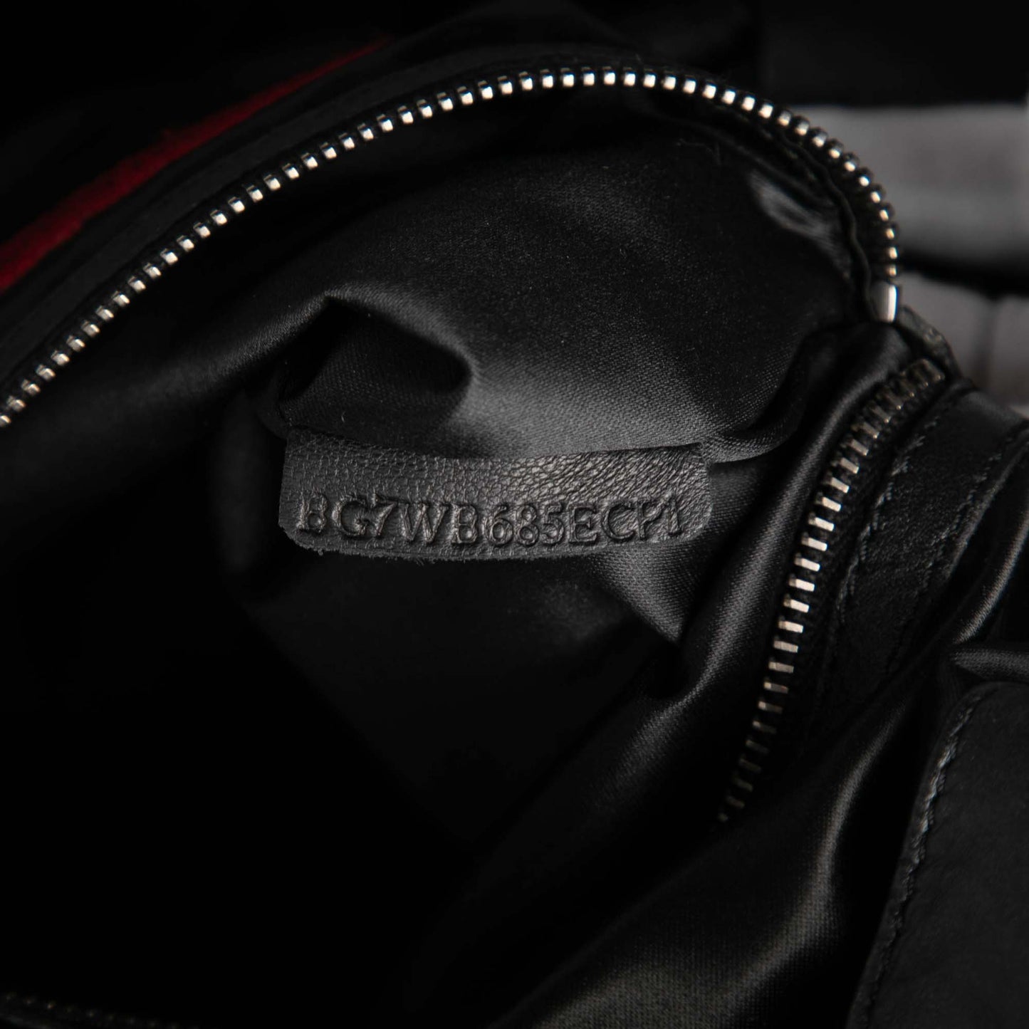 Valentino Leather Braided Stitch Hobo