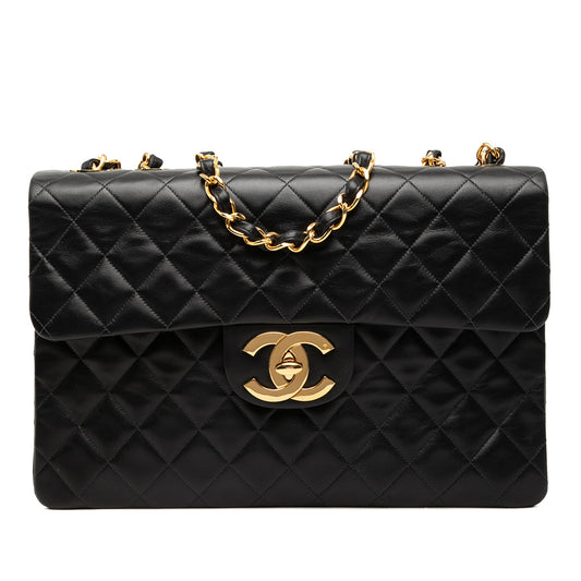 Maxi XL Classic Lambskin Single Flap