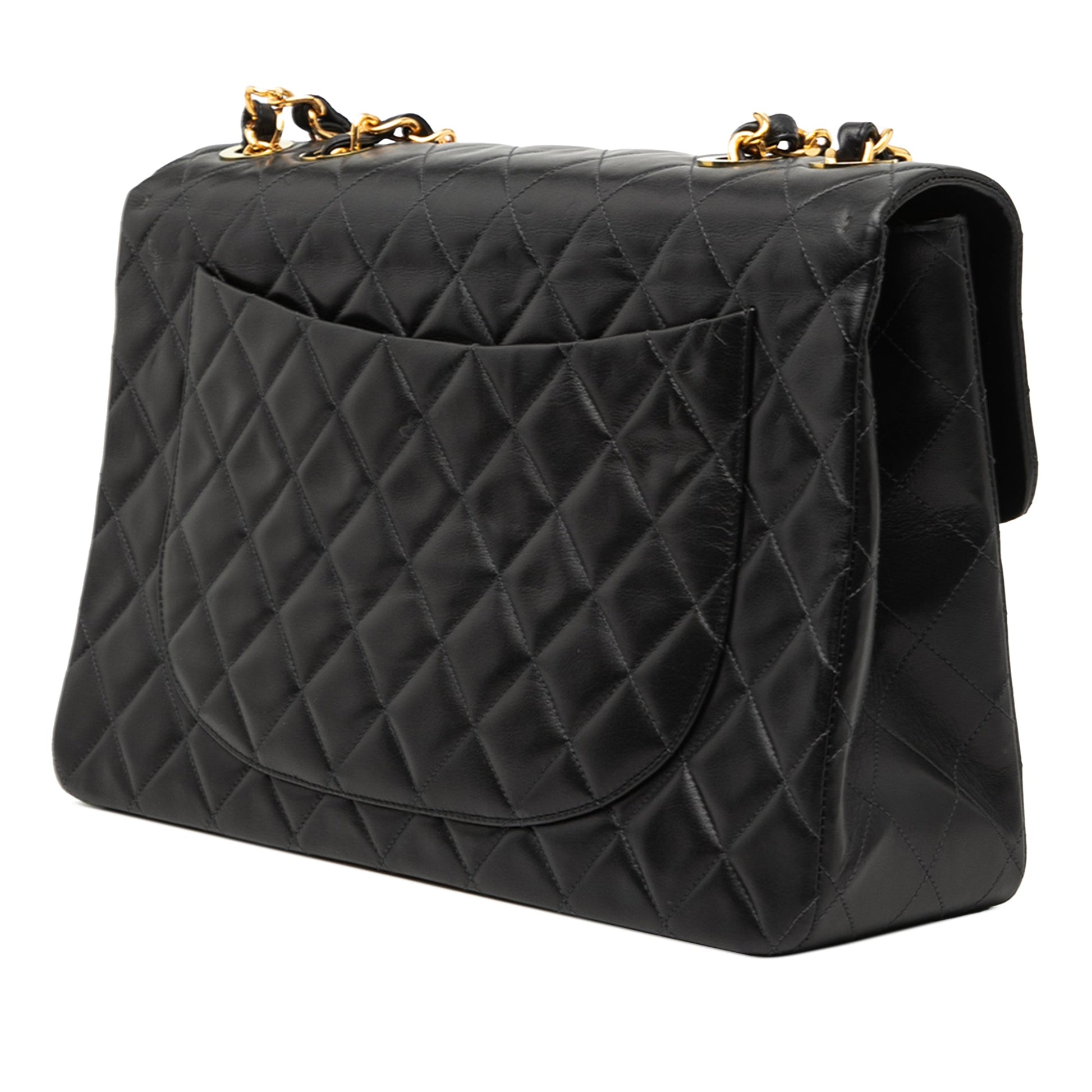 Maxi XL Classic Lambskin Single Flap