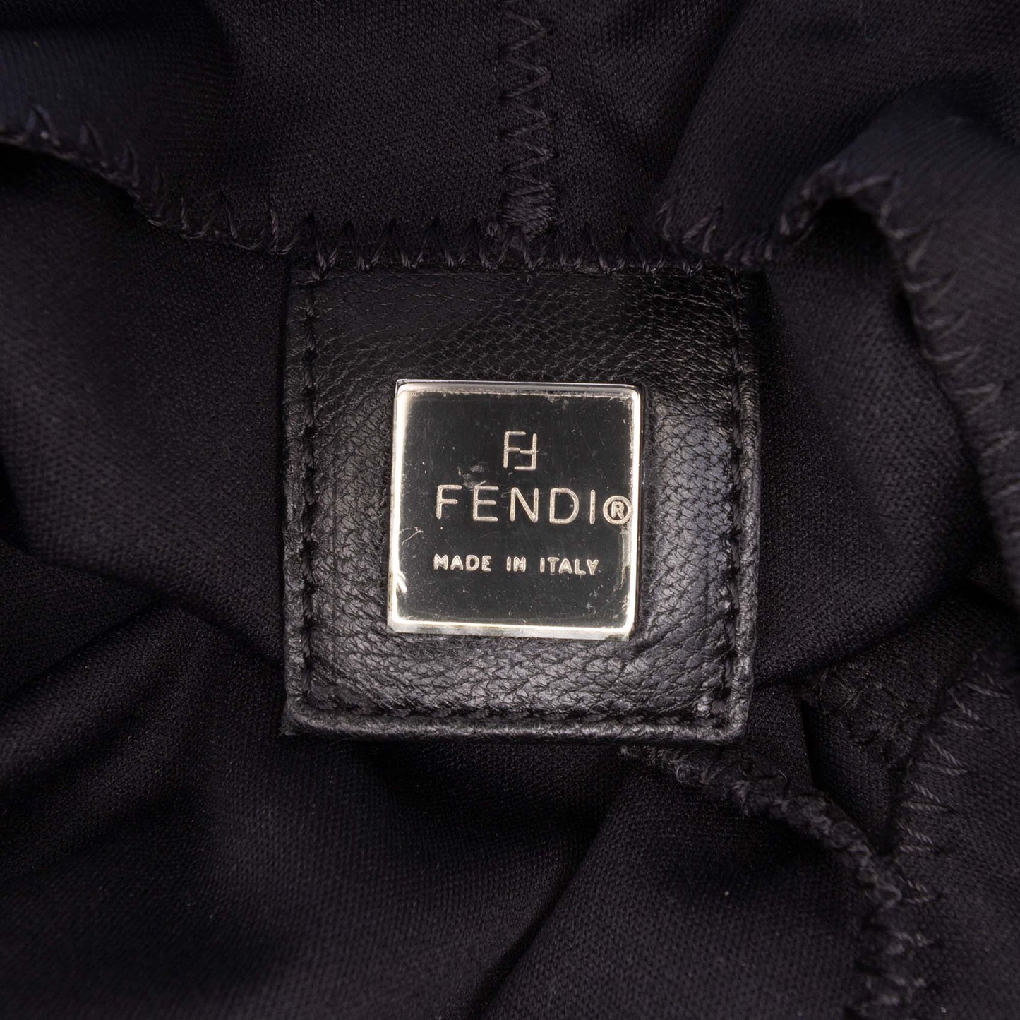 Fendi Neoprene Shoulder Bag