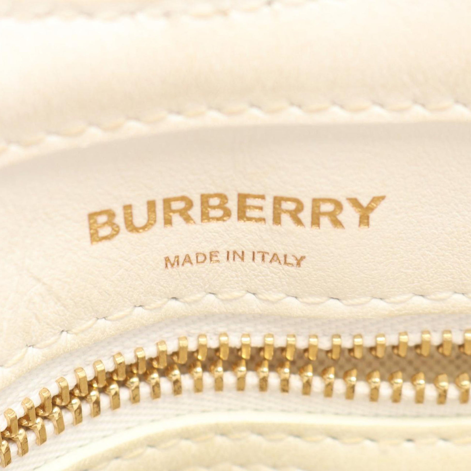 Burberry Pocket Raffia Satchel