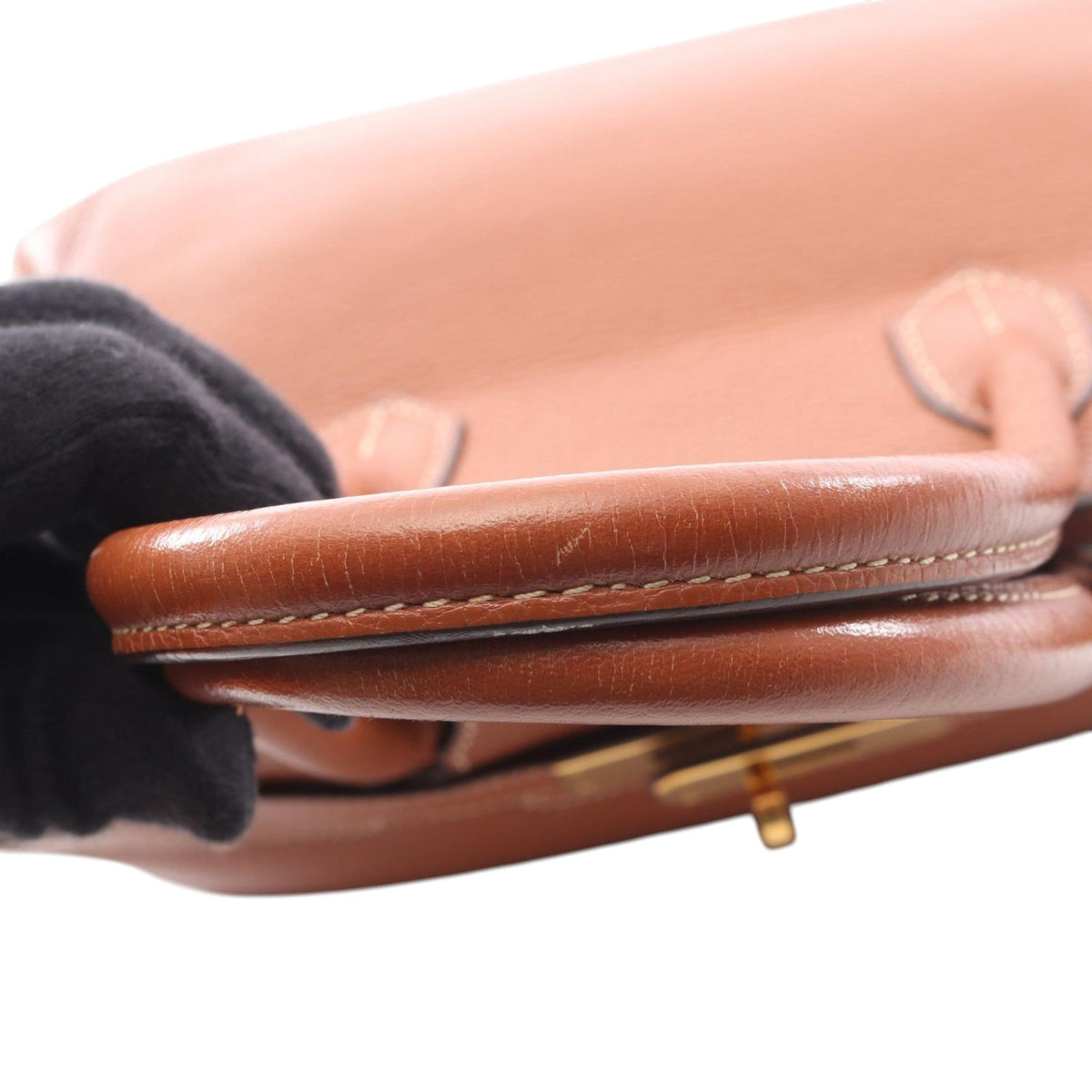 Hermès Clemence Birkin Retourne 30 — Brown