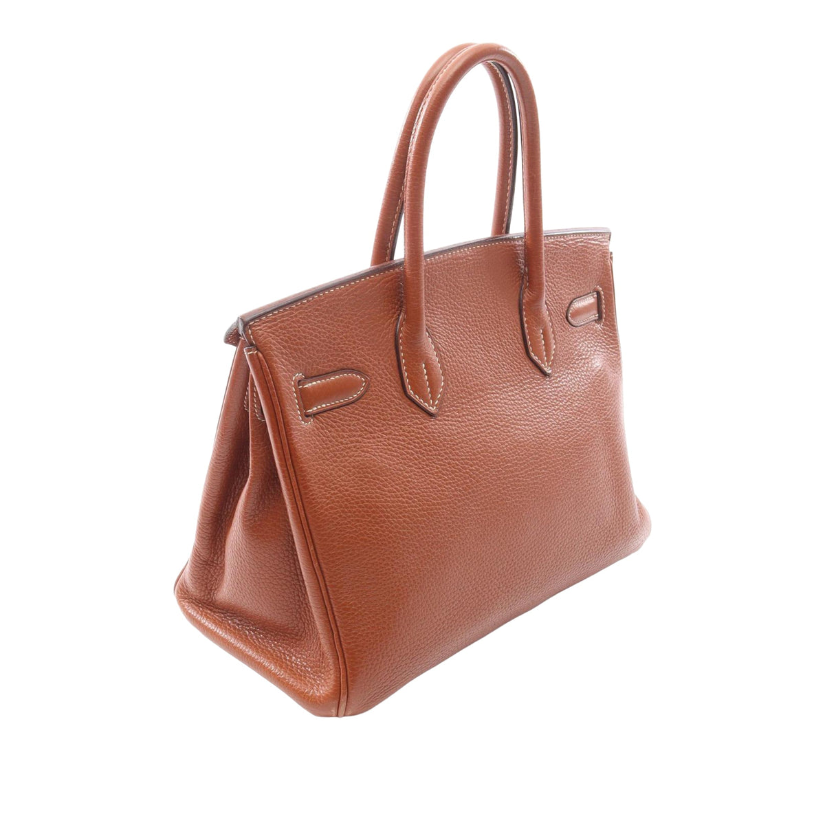 Hermès Clemence Birkin Retourne 30 — Brown
