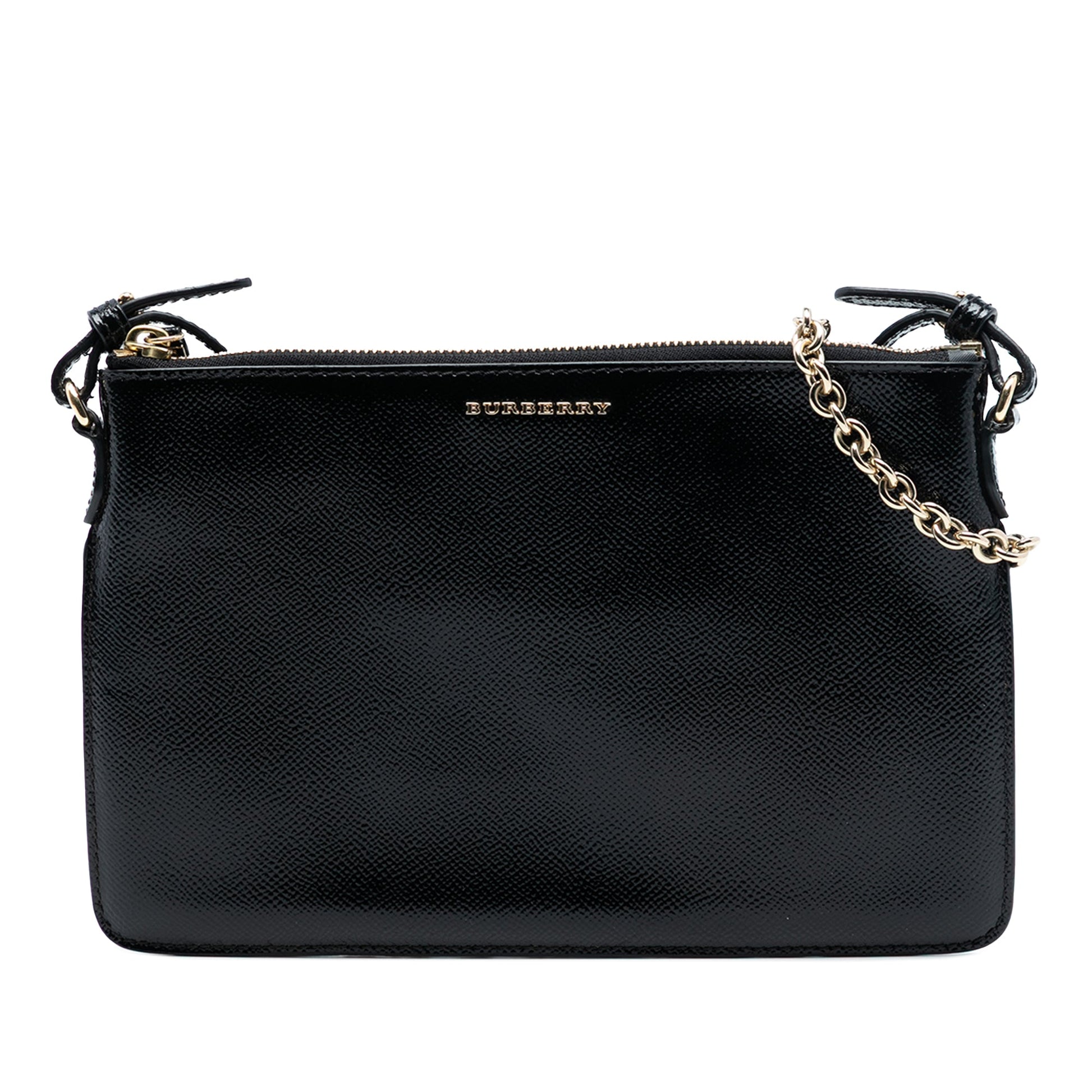 Burberry Grained Leather Peyton Crossbody