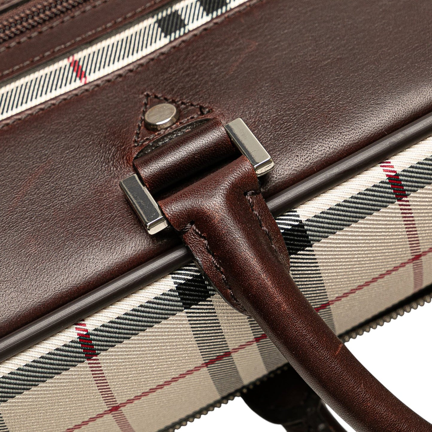 Burberry House Check Canvas Travel Bag
