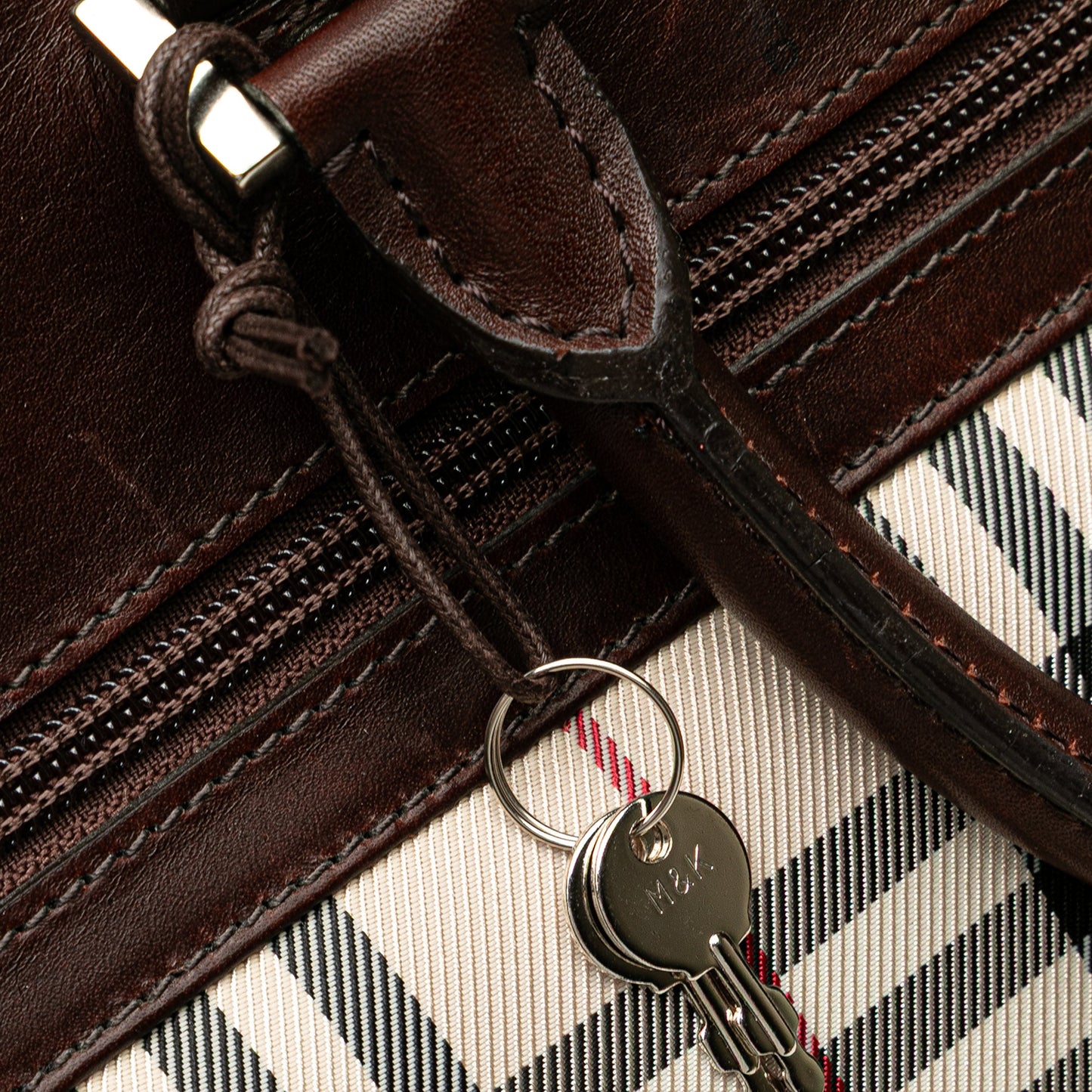 Burberry House Check Canvas Travel Bag