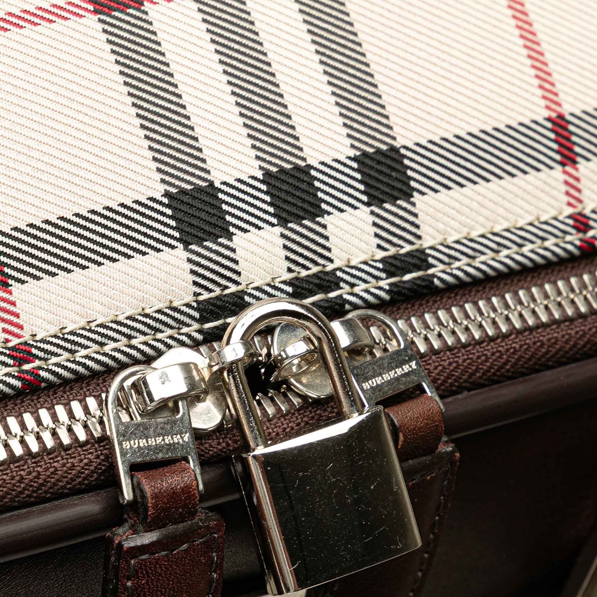 Burberry House Check Canvas Travel Bag