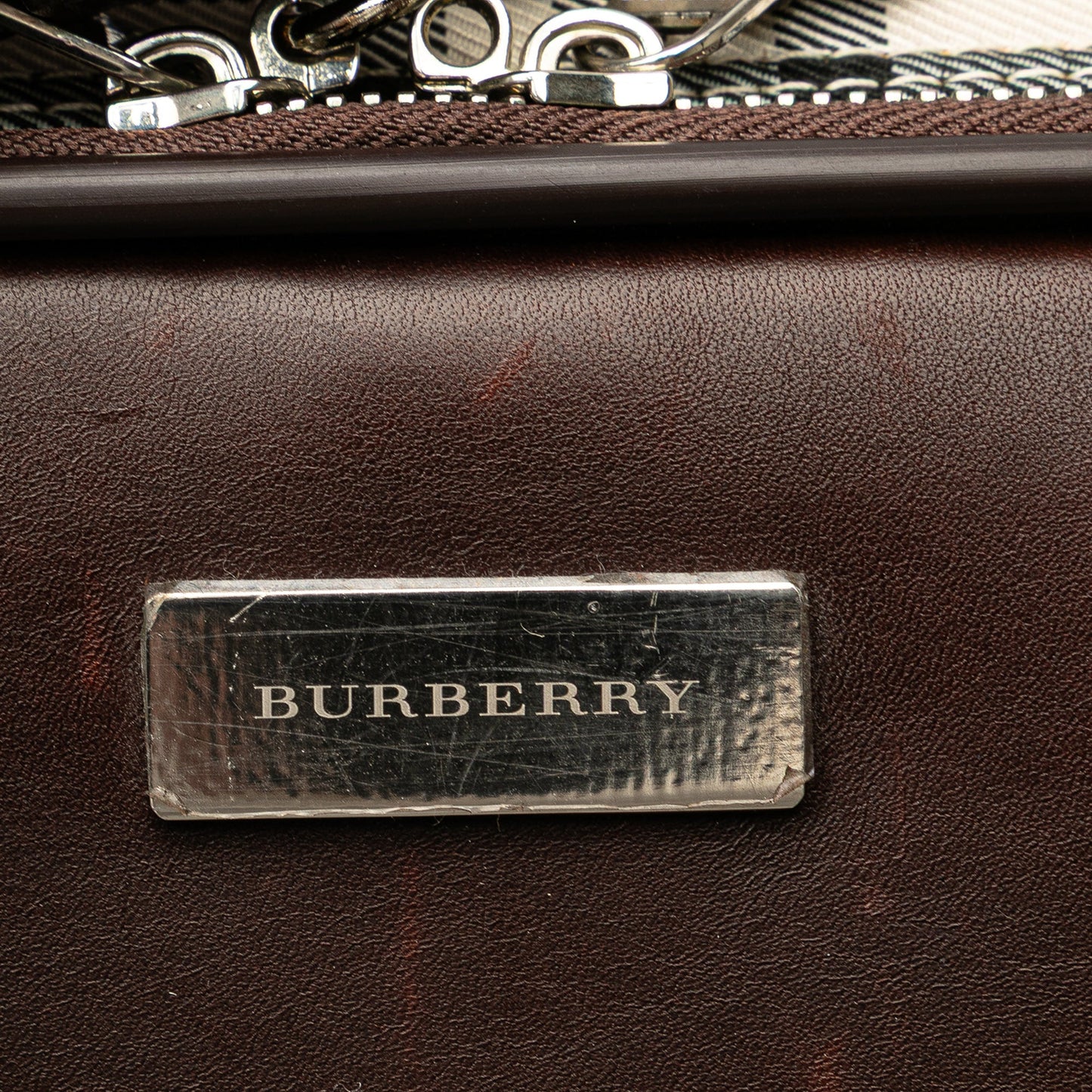 Burberry House Check Canvas Travel Bag