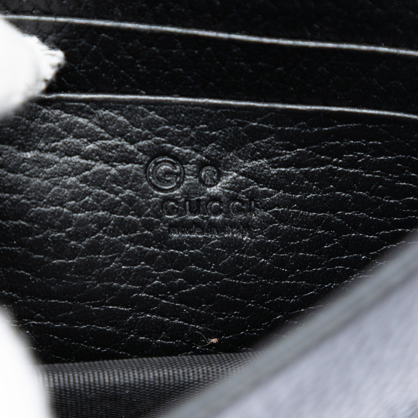 Gucci Dollar Calfskin Interlocking G Wallet on Chain