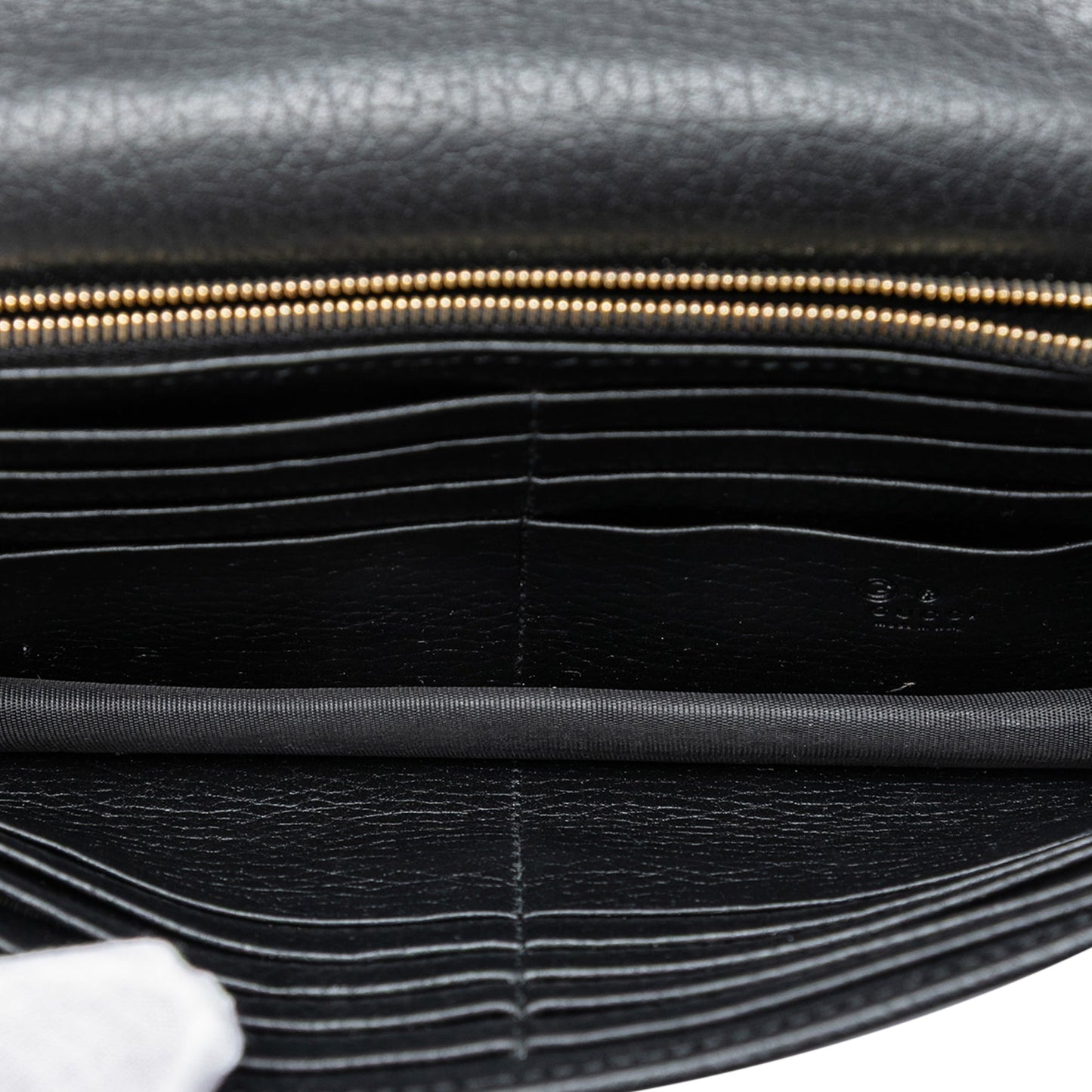 Gucci Dollar Calfskin Interlocking G Wallet on Chain