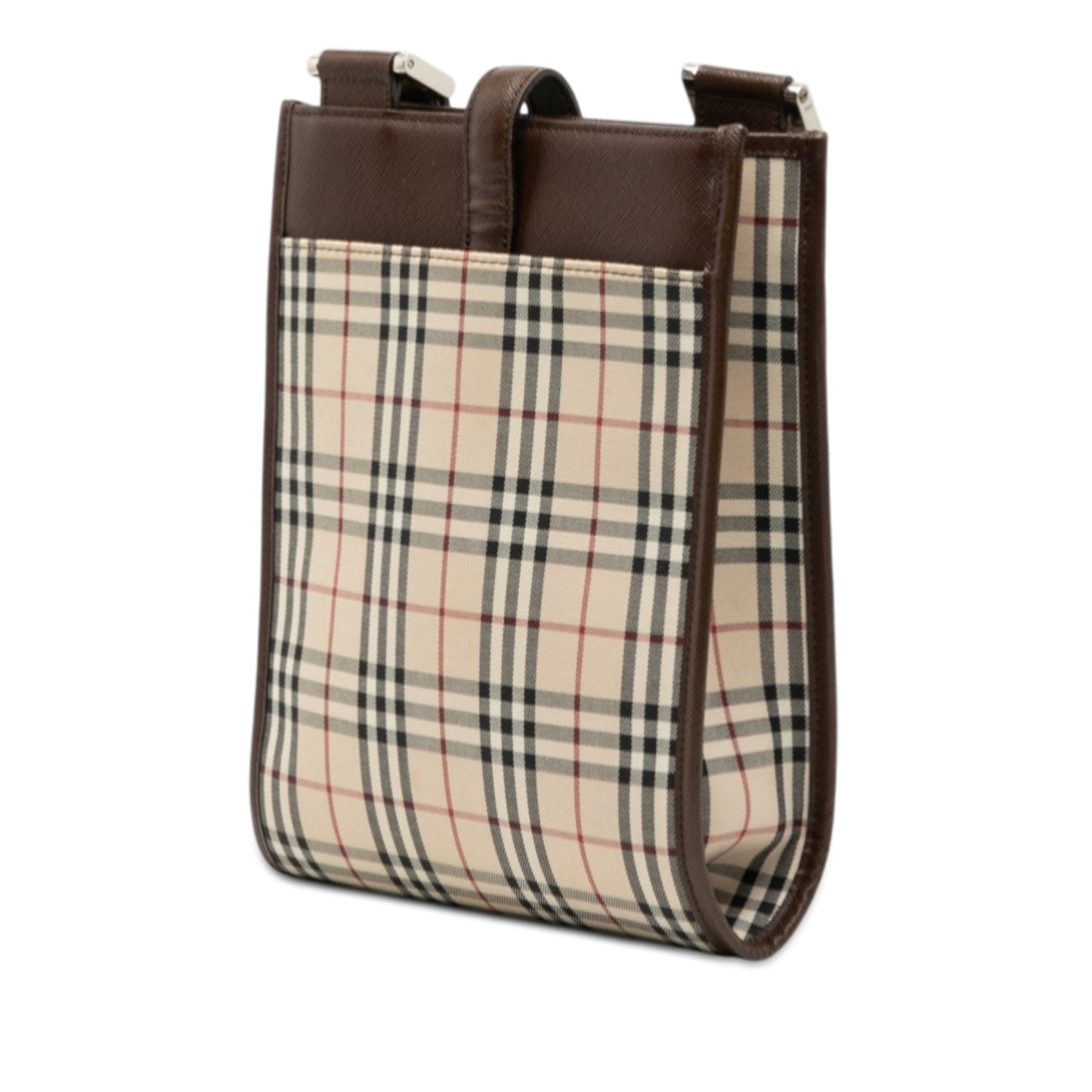 Burberry House Check Canvas Crossbody