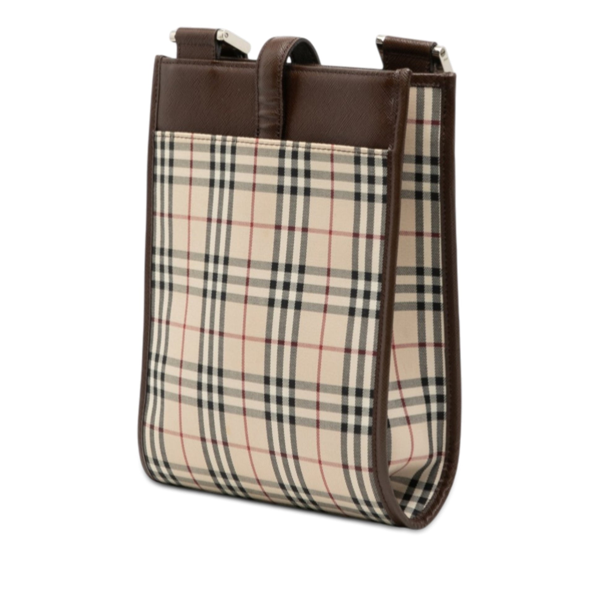 Burberry House Check Canvas Crossbody