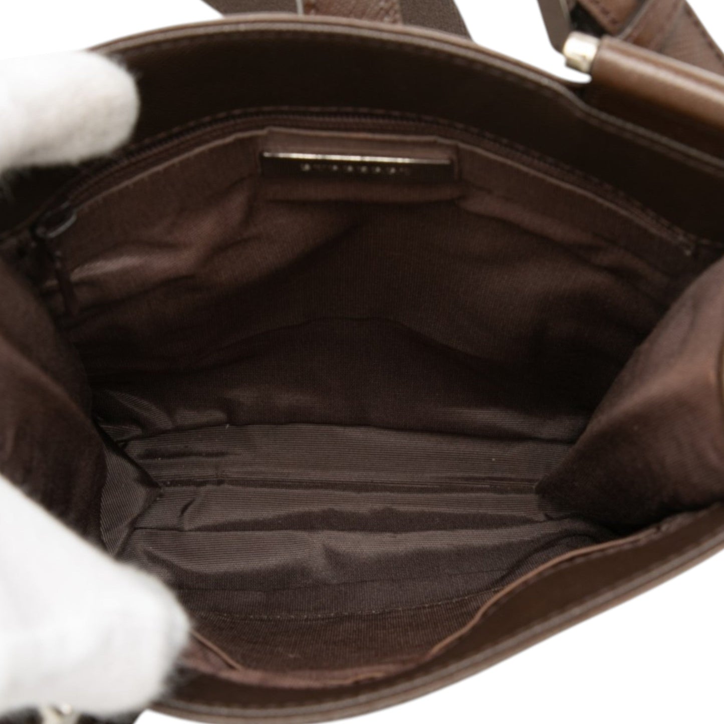 Burberry House Check Canvas Crossbody