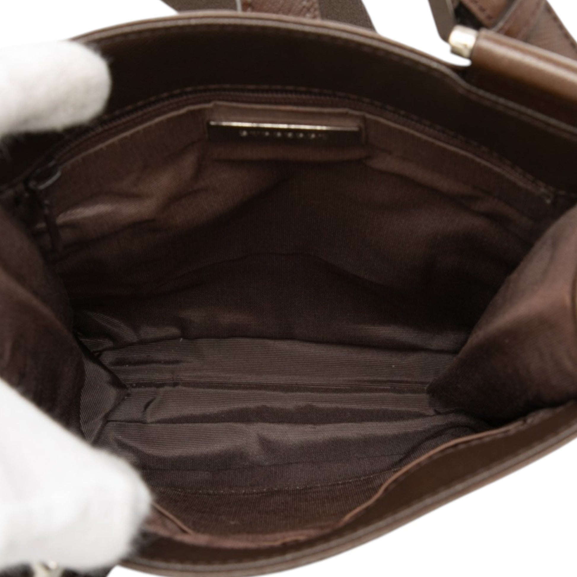 Burberry House Check Canvas Crossbody