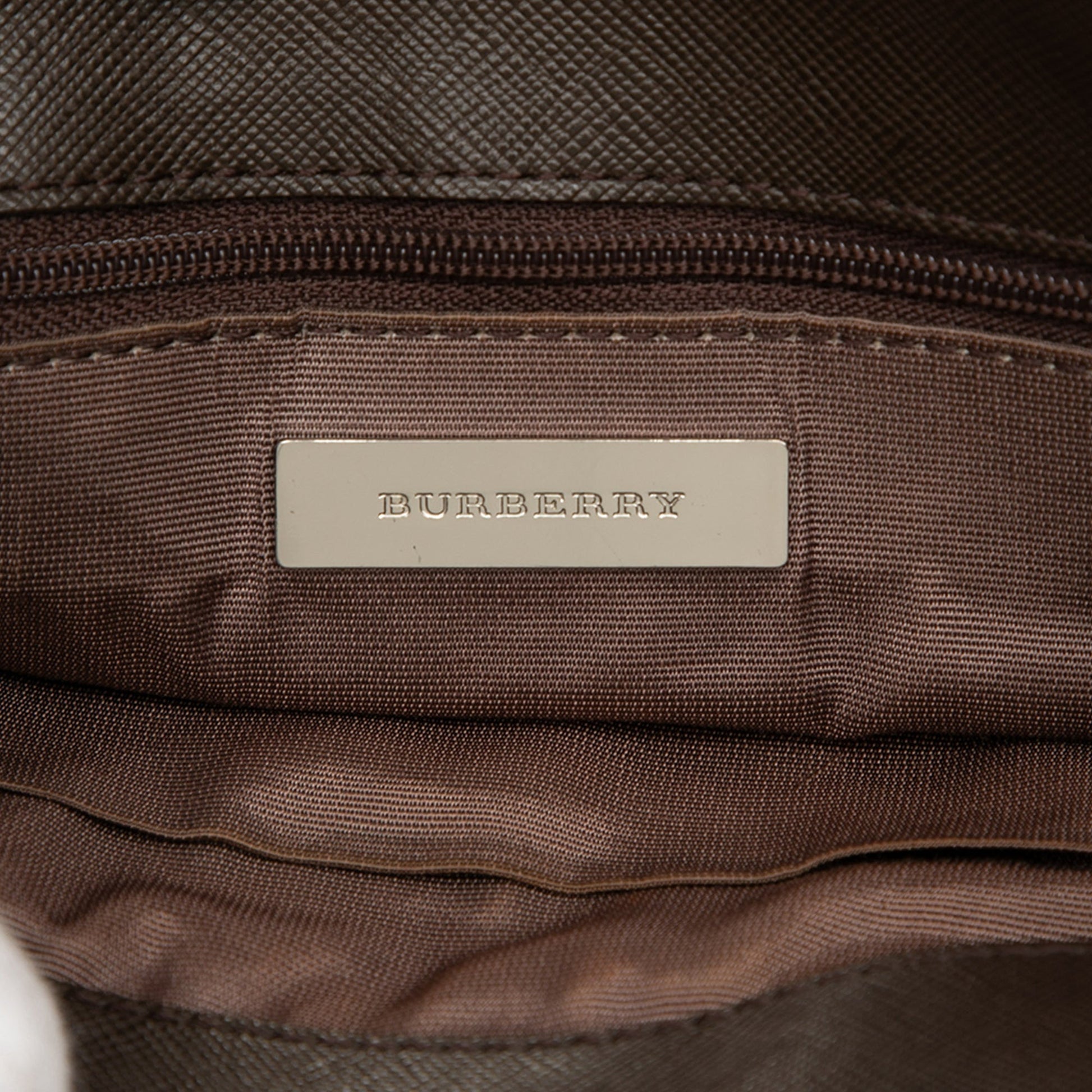 Burberry House Check Canvas Crossbody