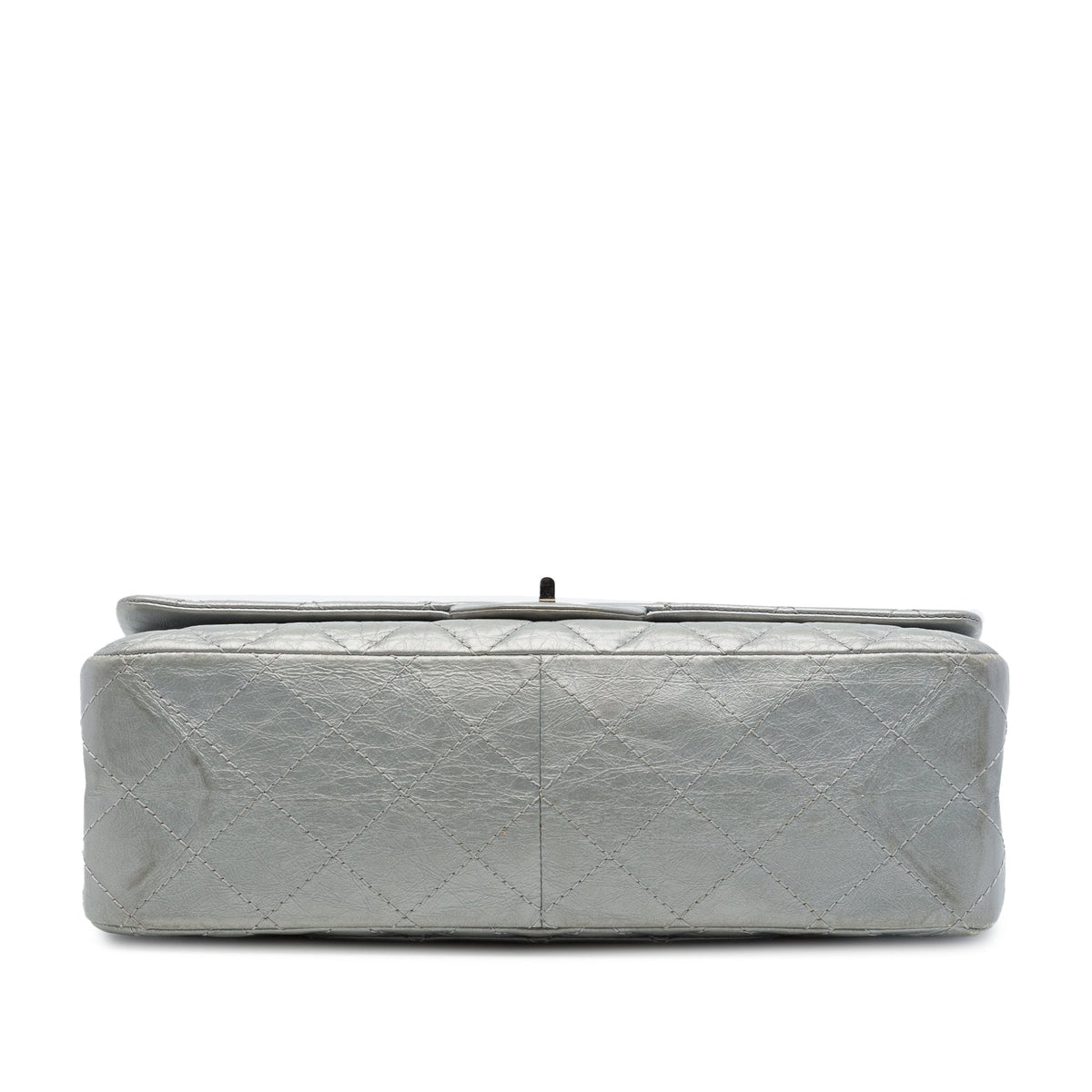 Chanel Quilted Metallic Aged Calfskin Reissue 2.55 Double Flap 227