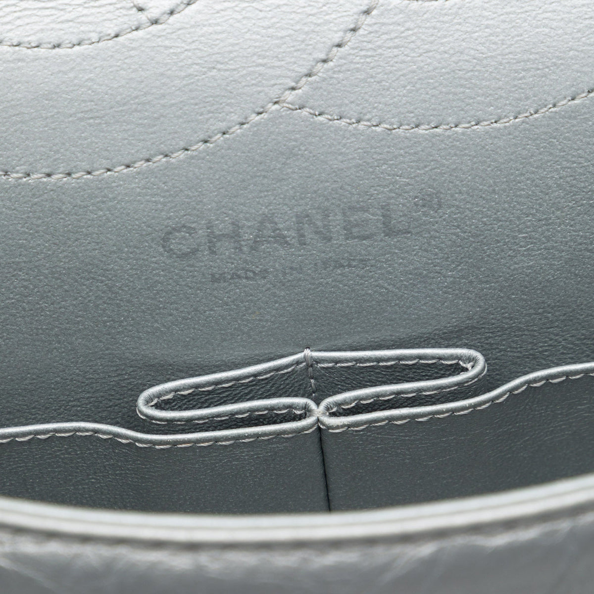 Chanel Quilted Metallic Aged Calfskin Reissue 2.55 Double Flap 227