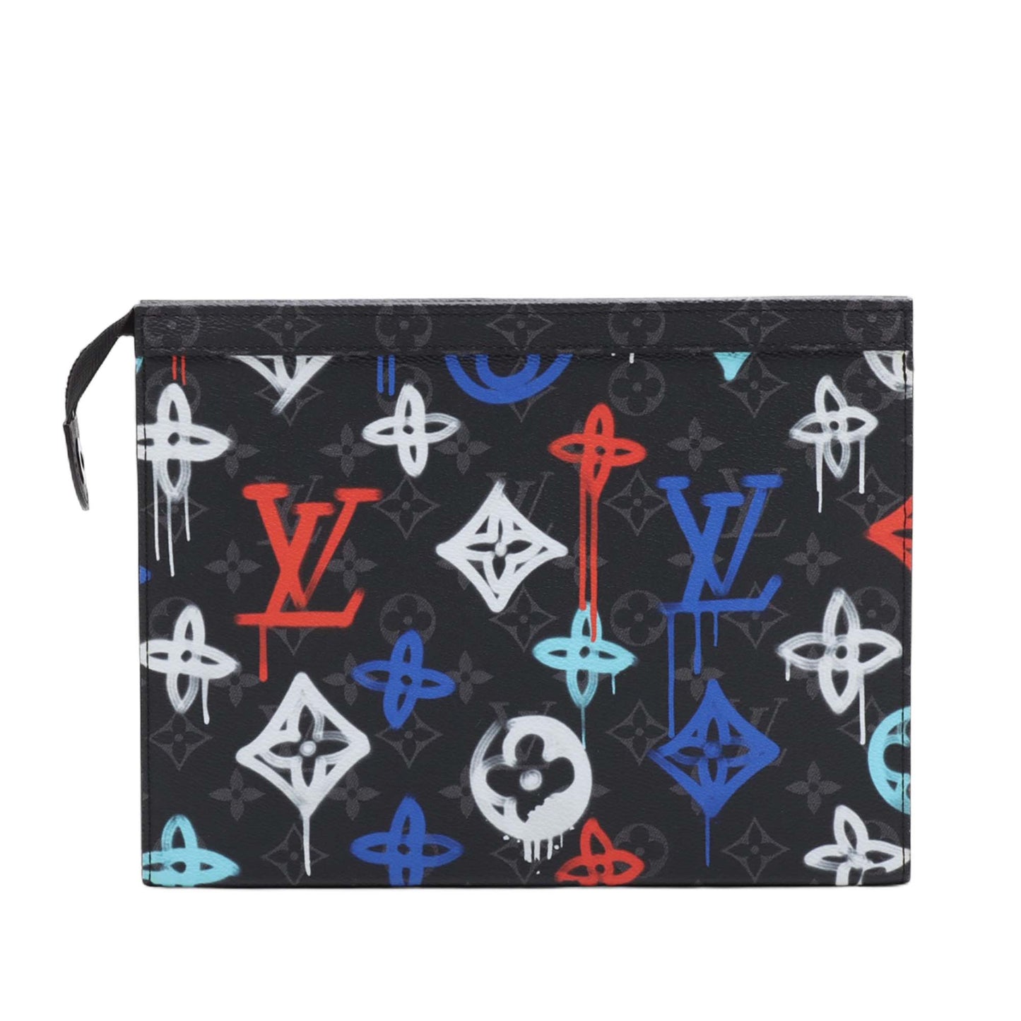 Louis Vuitton Monogram Eclipse Graffiti Pochette Voyage MM