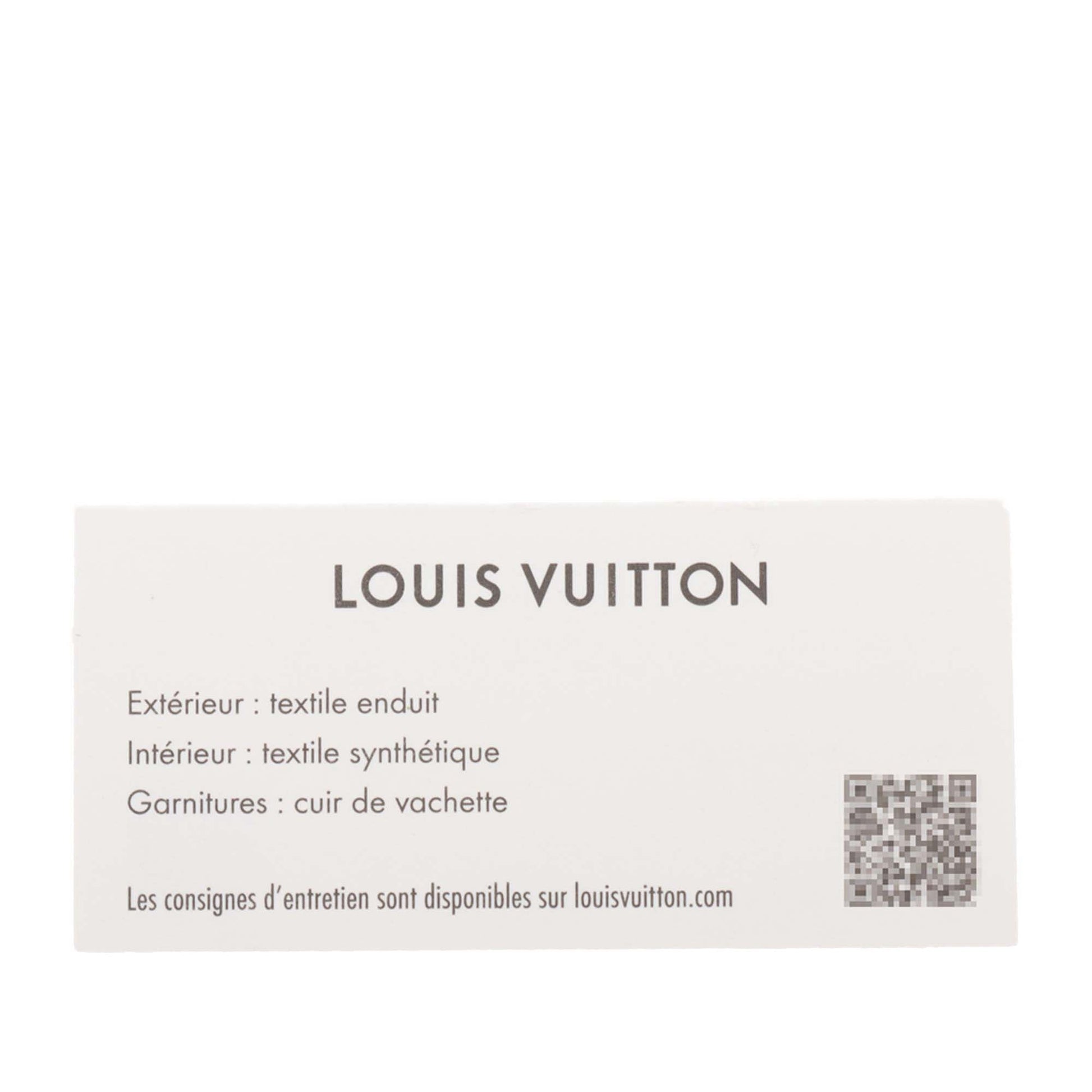 Louis Vuitton Monogram Eclipse Graffiti Pochette Voyage MM