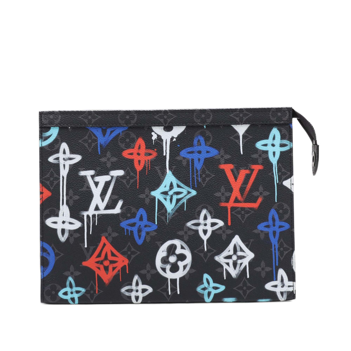 Louis Vuitton Monogram Eclipse Graffiti Pochette Voyage MM